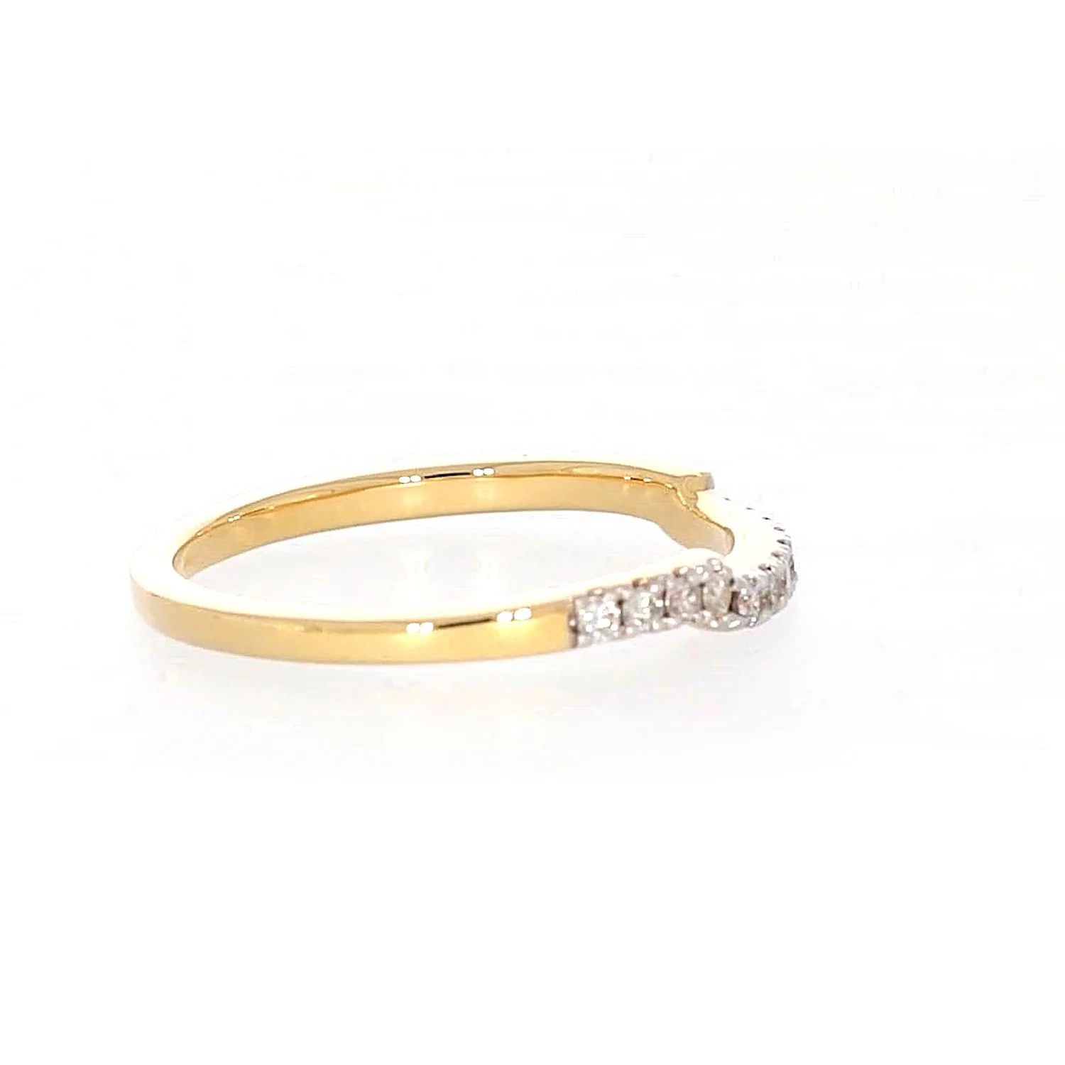 Paris 14ct Yellow Gold Round Brilliant Cut 0.20 CARAT tw of Diamonds Ring - Image 57