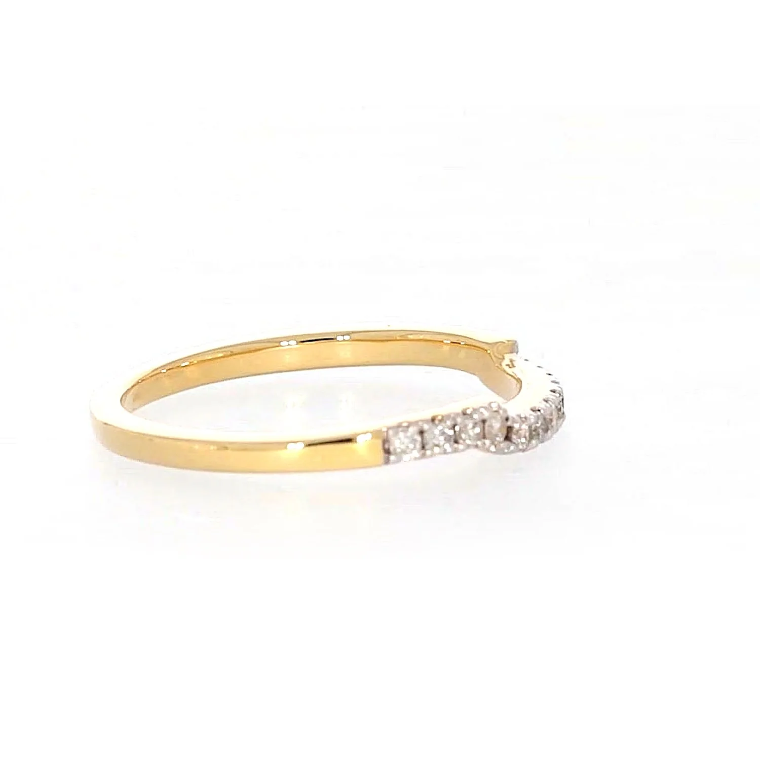 Paris 14ct Yellow Gold Round Brilliant Cut 0.20 CARAT tw of Diamonds Ring - Image 58