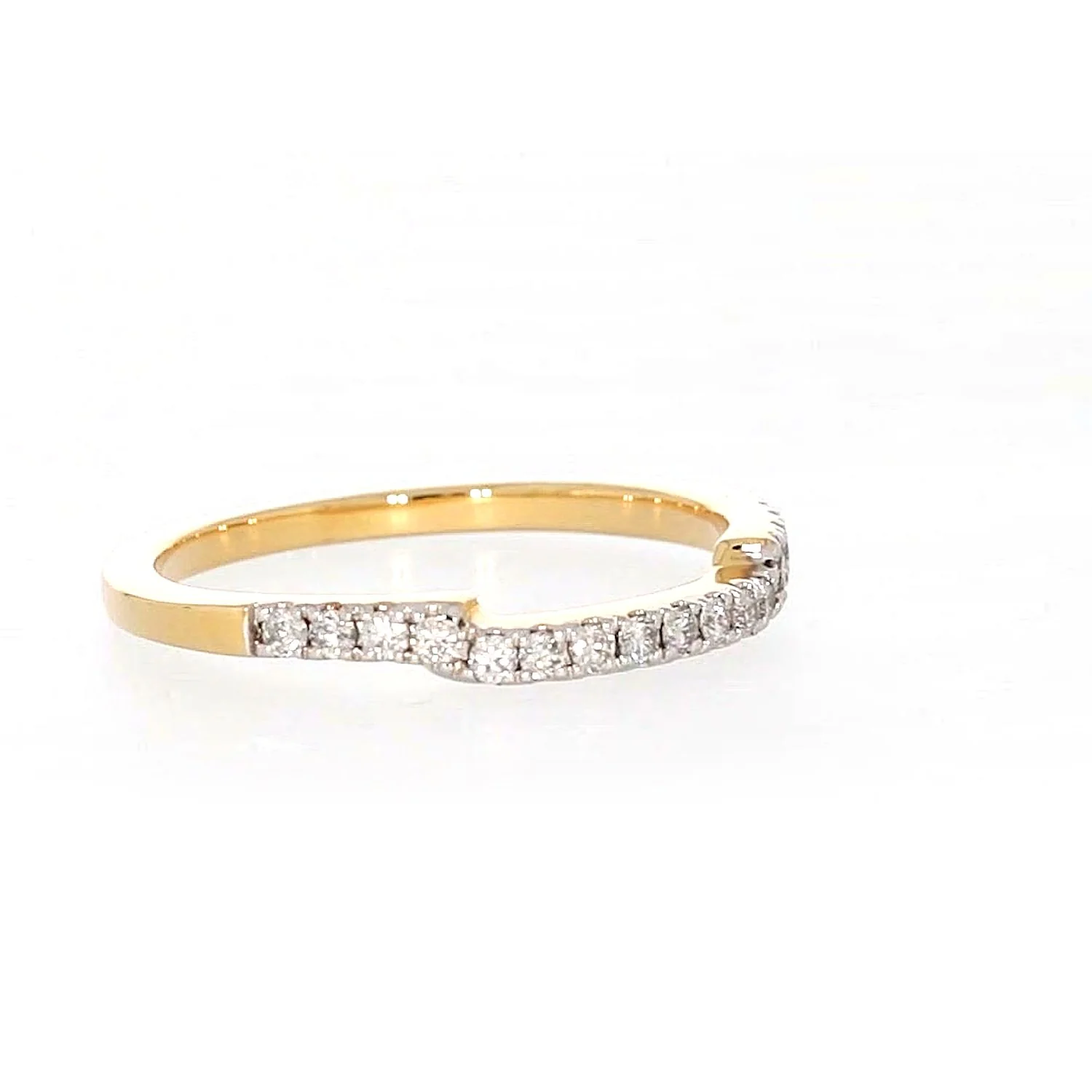 Paris 14ct Yellow Gold Round Brilliant Cut 0.20 CARAT tw of Diamonds Ring - Image 68