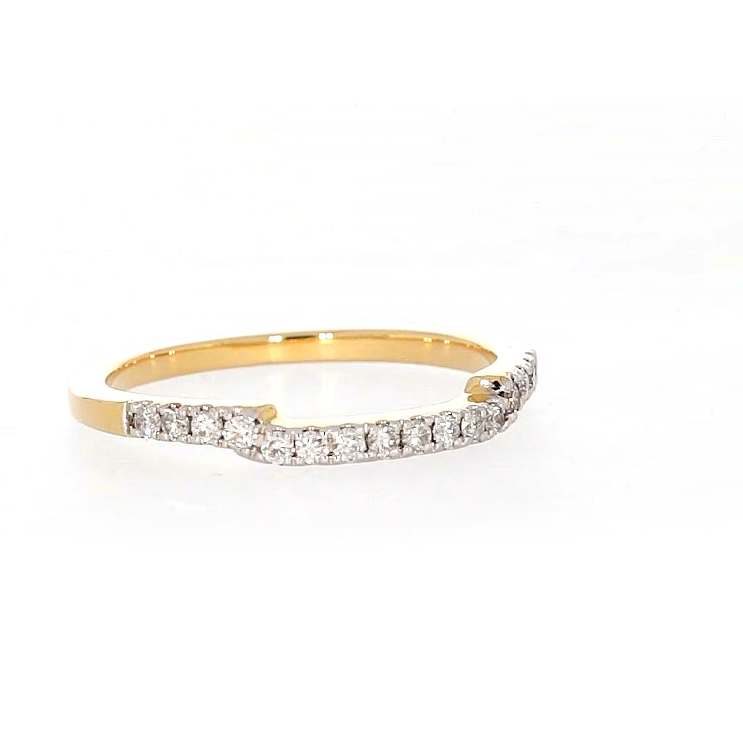 Paris 14ct Yellow Gold Round Brilliant Cut 0.20 CARAT tw of Diamonds Ring - Image 71