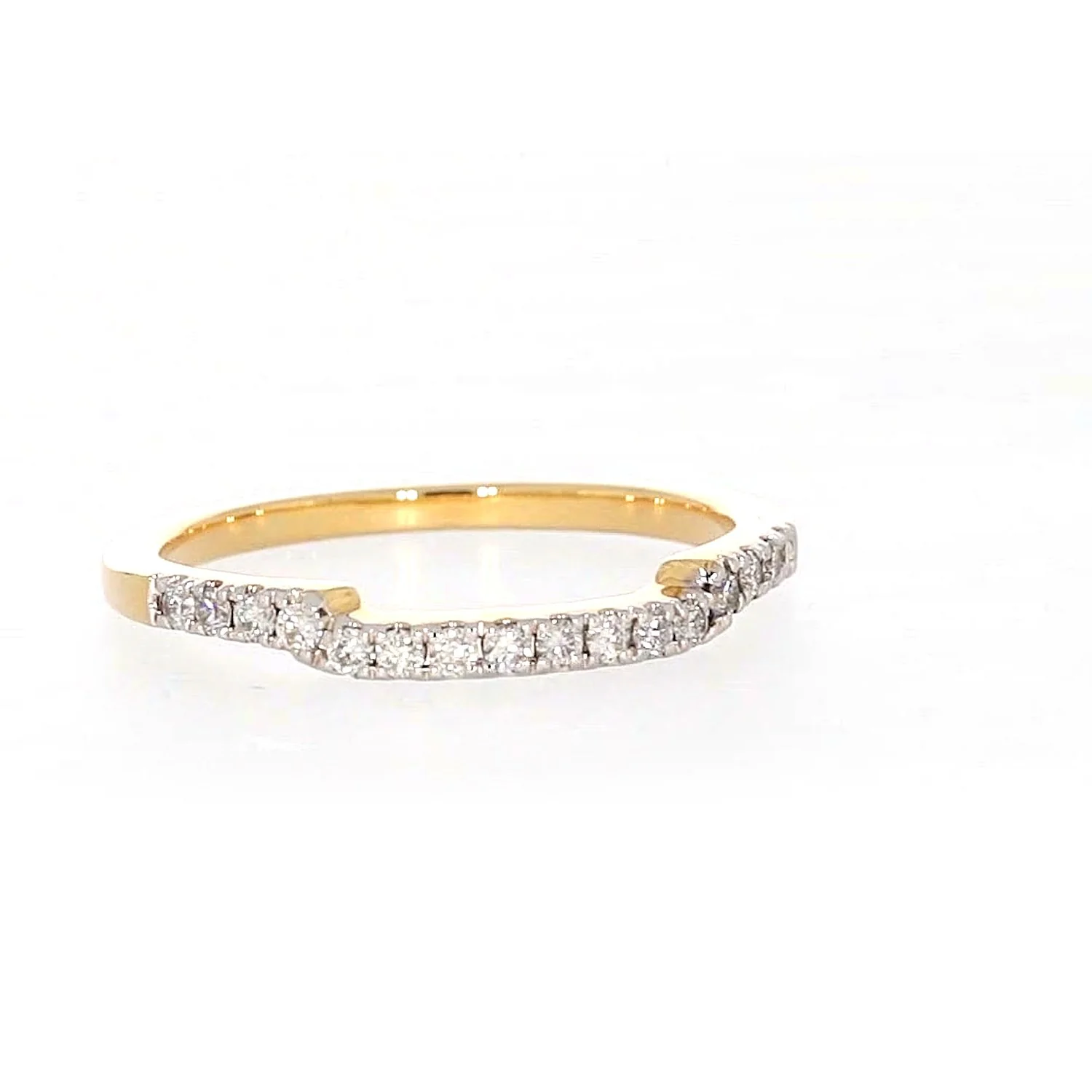 Paris 14ct Yellow Gold Round Brilliant Cut 0.20 CARAT tw of Diamonds Ring - Image 73