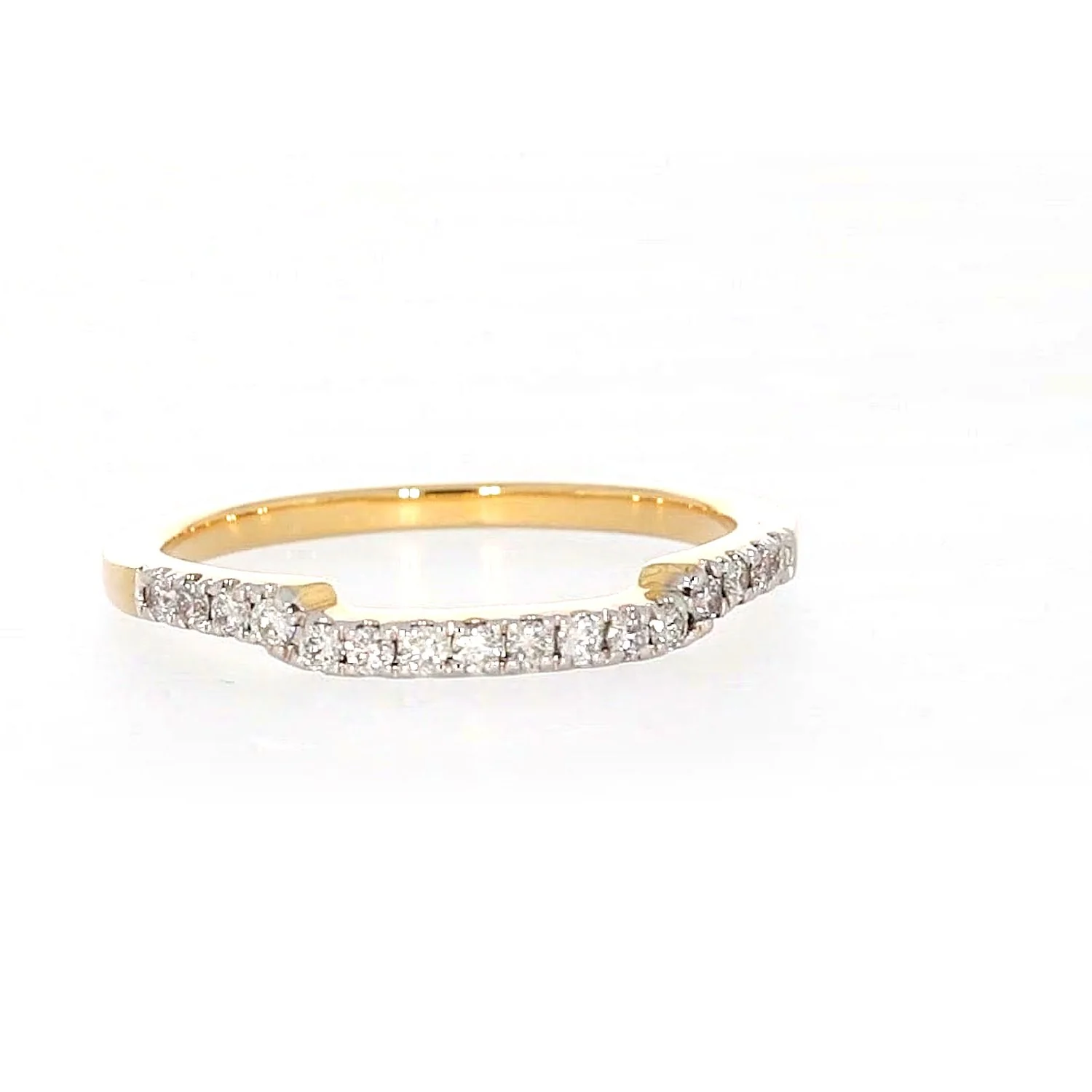 Paris 14ct Yellow Gold Round Brilliant Cut 0.20 CARAT tw of Diamonds Ring - Image 74