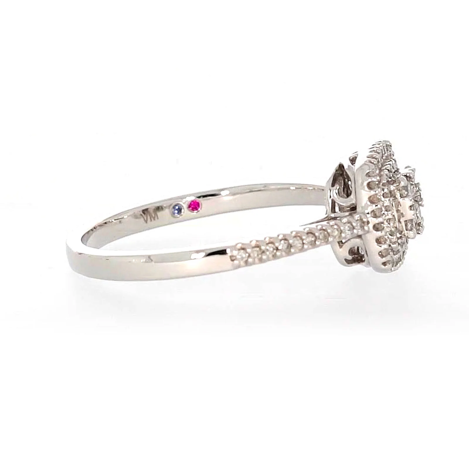 London 9ct White Gold Round Brilliant Cut 0.33 CARAT tw  of Diamonds Ring - Image 59