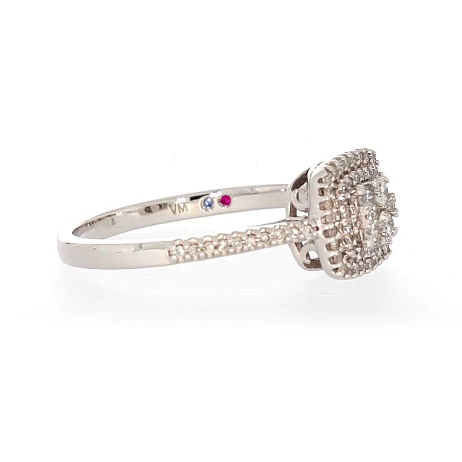 London 9ct White Gold Round Brilliant Cut 0.33 CARAT tw  of Diamonds Ring - Image 63