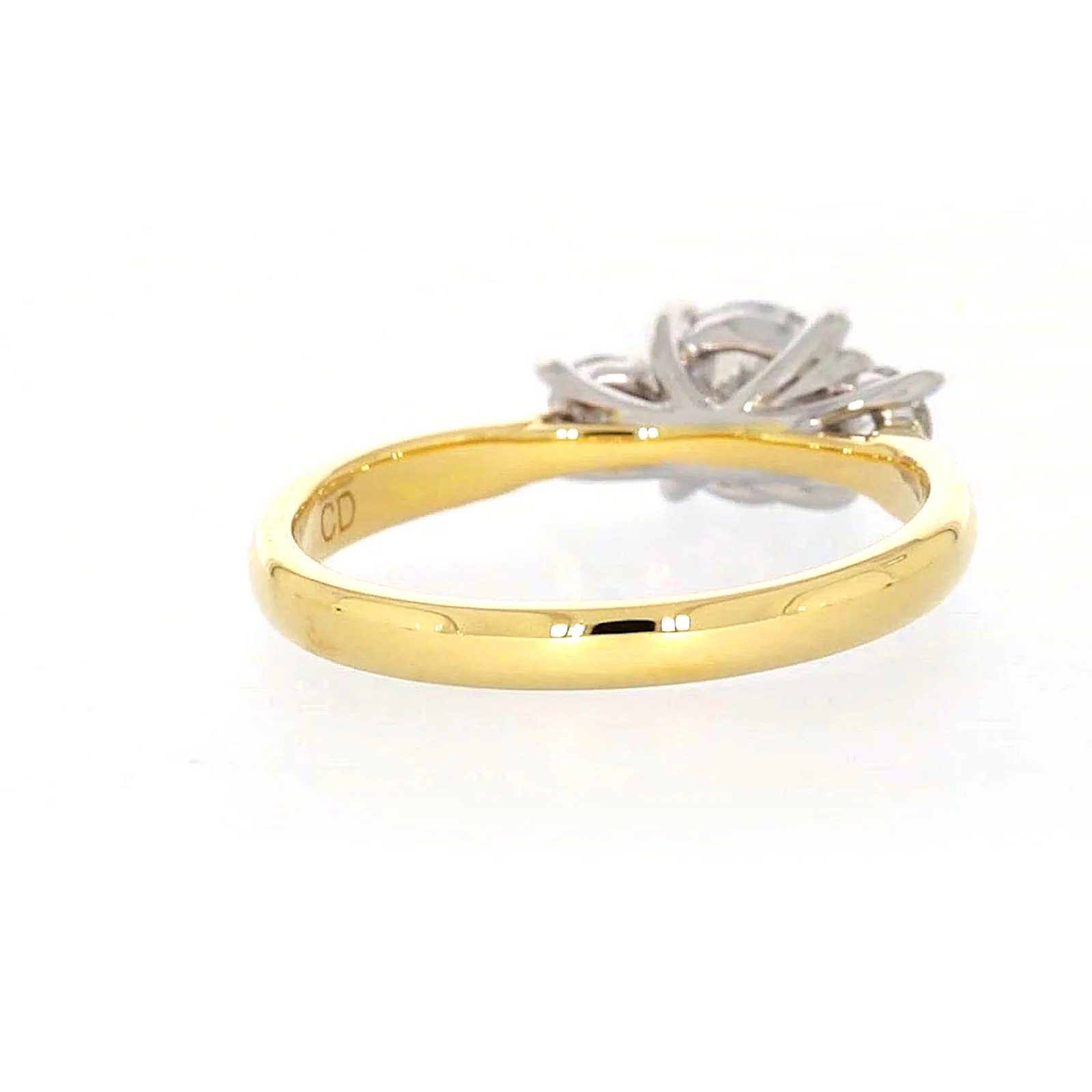 Celebration 18ct Yellow Gold Round Brilliant Cut 1 Carat tw of Certified Lab Grown Diamonds Ring - Image 41