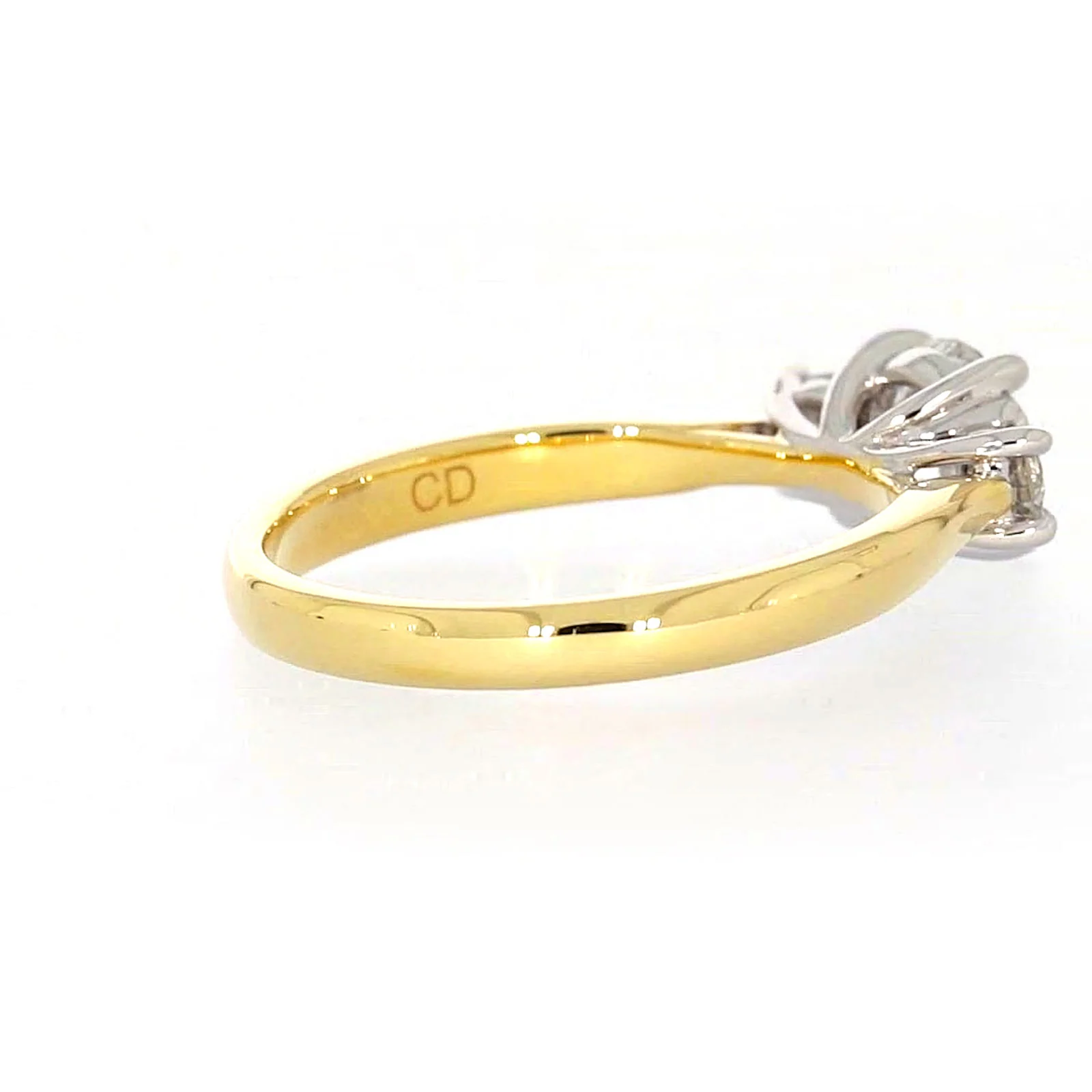 Celebration 18ct Yellow Gold Round Brilliant Cut 1 Carat tw of Certified Lab Grown Diamonds Ring - Image 48