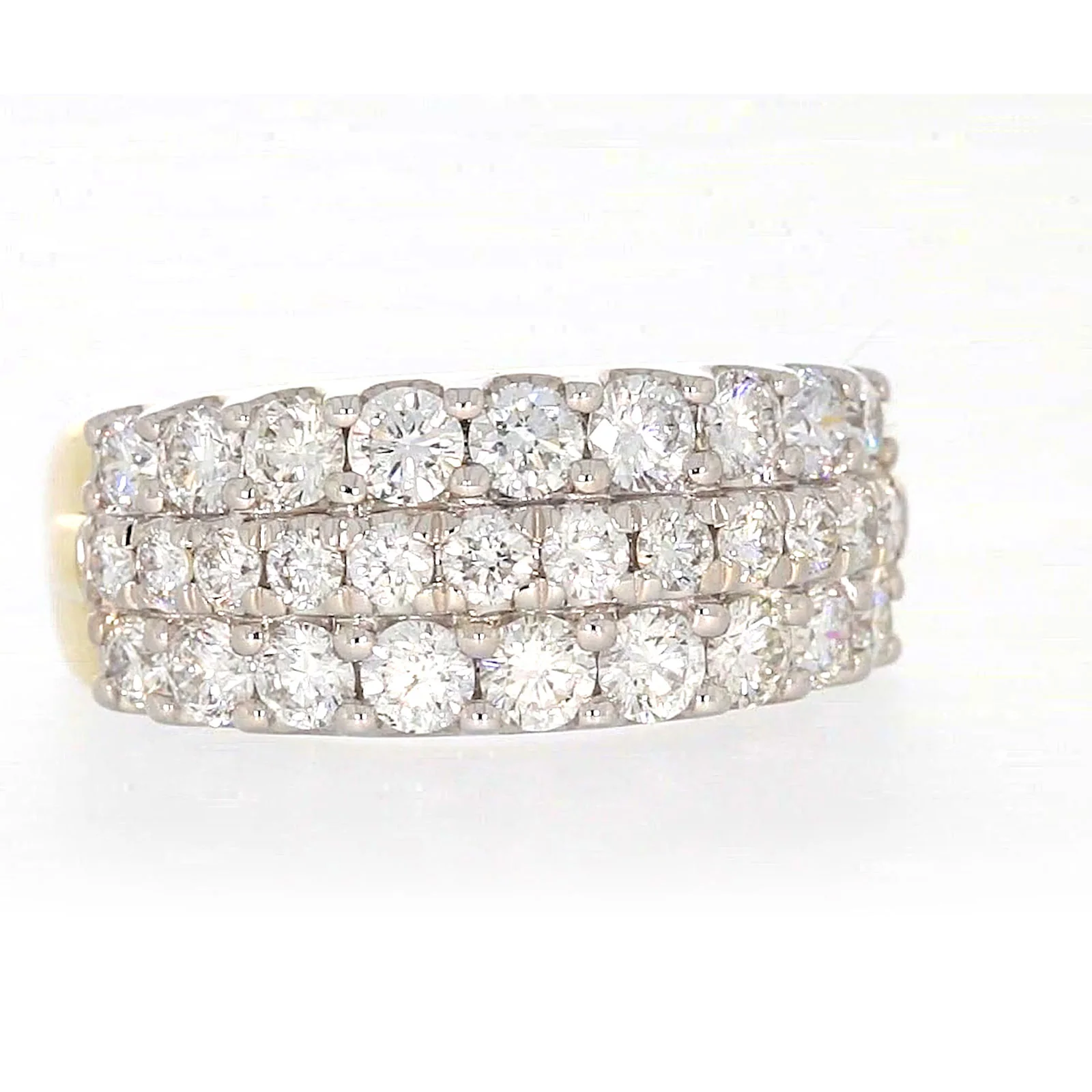 Celebration 9ct Yellow Gold Round Brilliant Cut 1 1/2 Carat tw of Lab Grown Diamonds Ring - Image 72