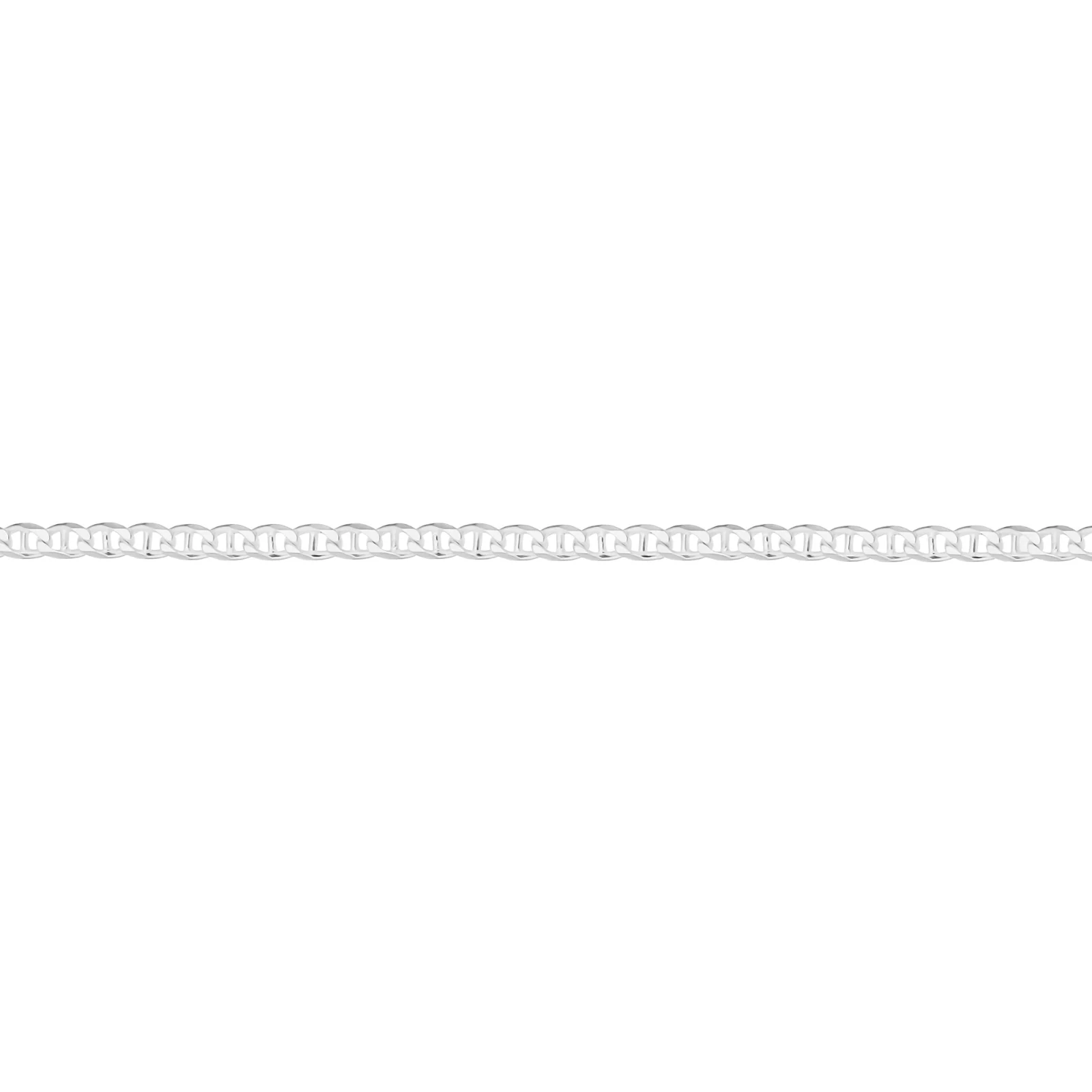 Sterling Silver 45cm Anchor 80 Gauge Chain - Image 2