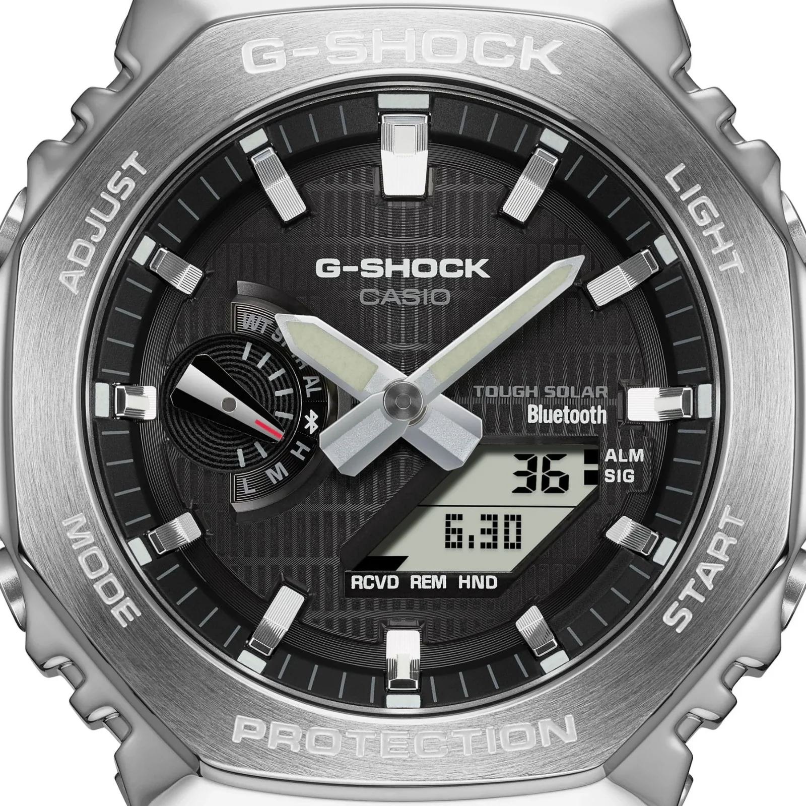 Casio G-Shock CasiOak Metal Covered Watch GBM2100-1A - Image 2