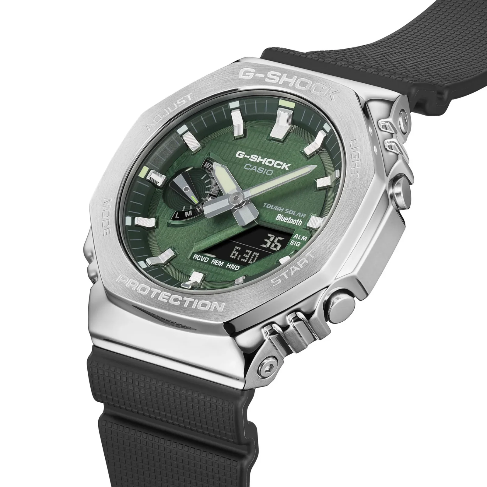 Casio G-Shock CasiOak Metal Covered Watch GBM2100A-1A3 - Image 3