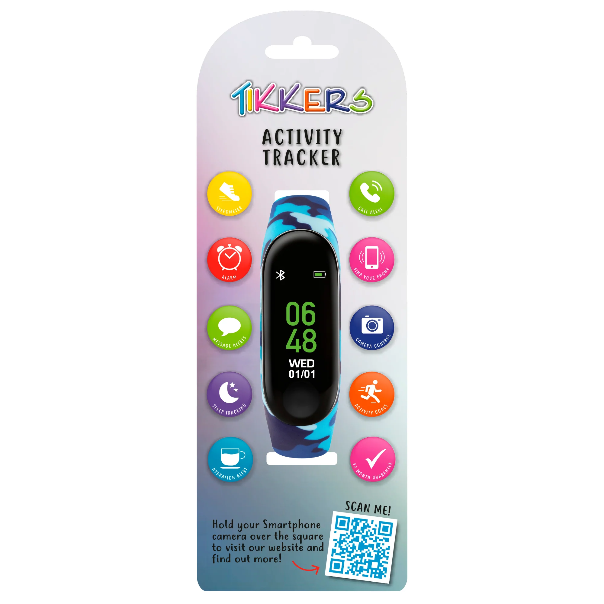 Tikkers Camouflage Activity Tracker Watch TKS01-0003 - Image 9