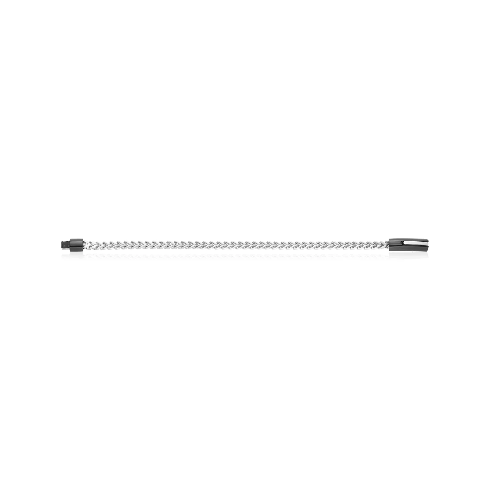 Tensity Stainless Steel 21cm Foxtail Bracelet - Image 2
