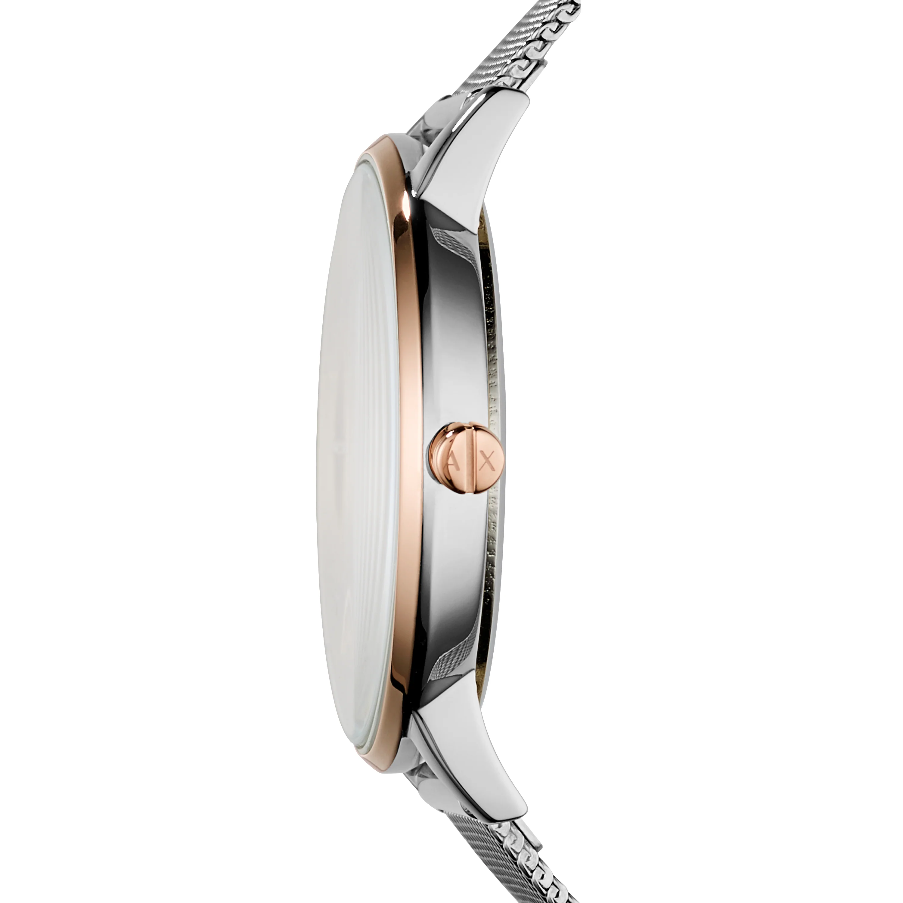 Armani Exchange Three-Hand Stainless Steel Watch AX5537 - Image 2
