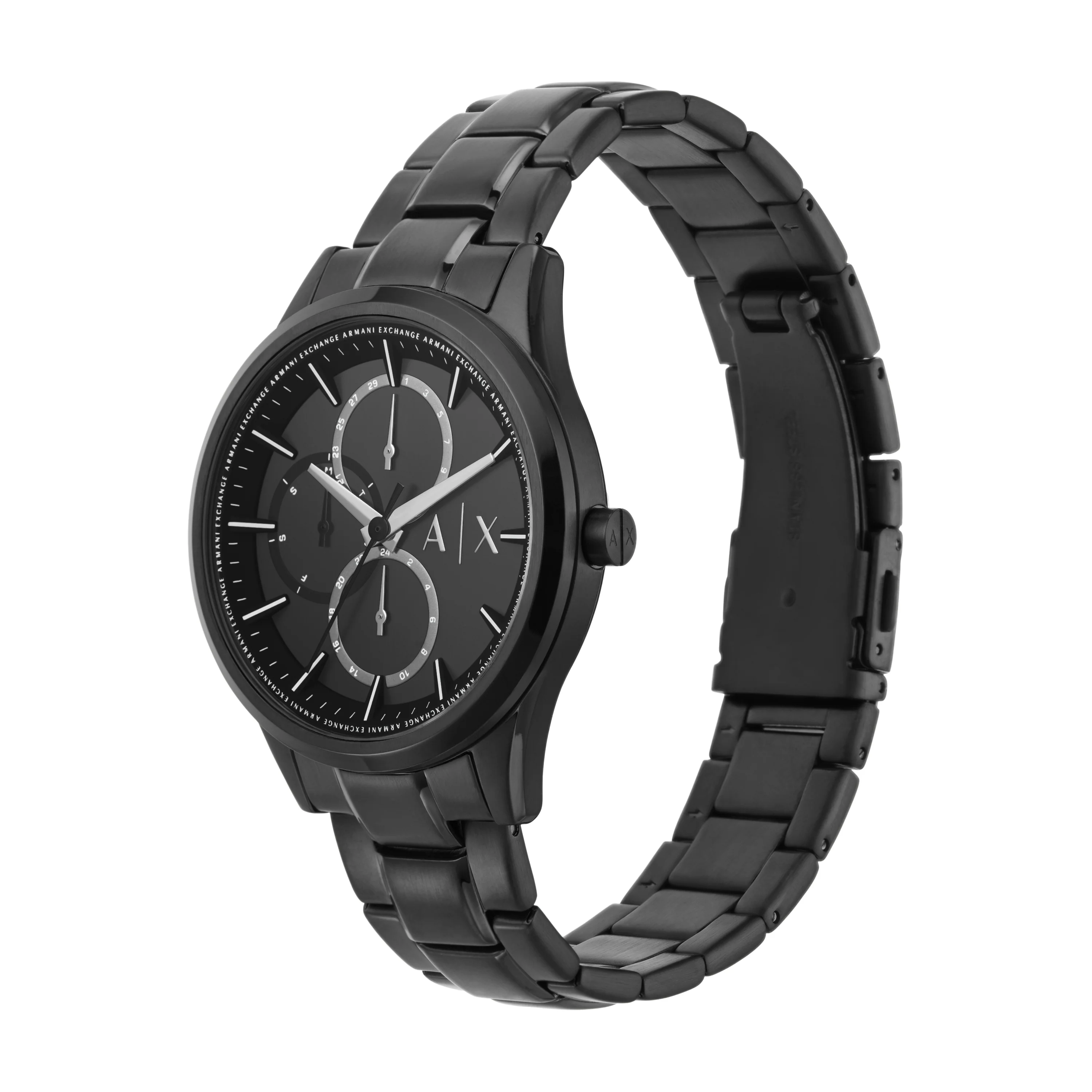 Armani Exchange Multifunction Black Stainless Steel Watch AX1867 - Image 4