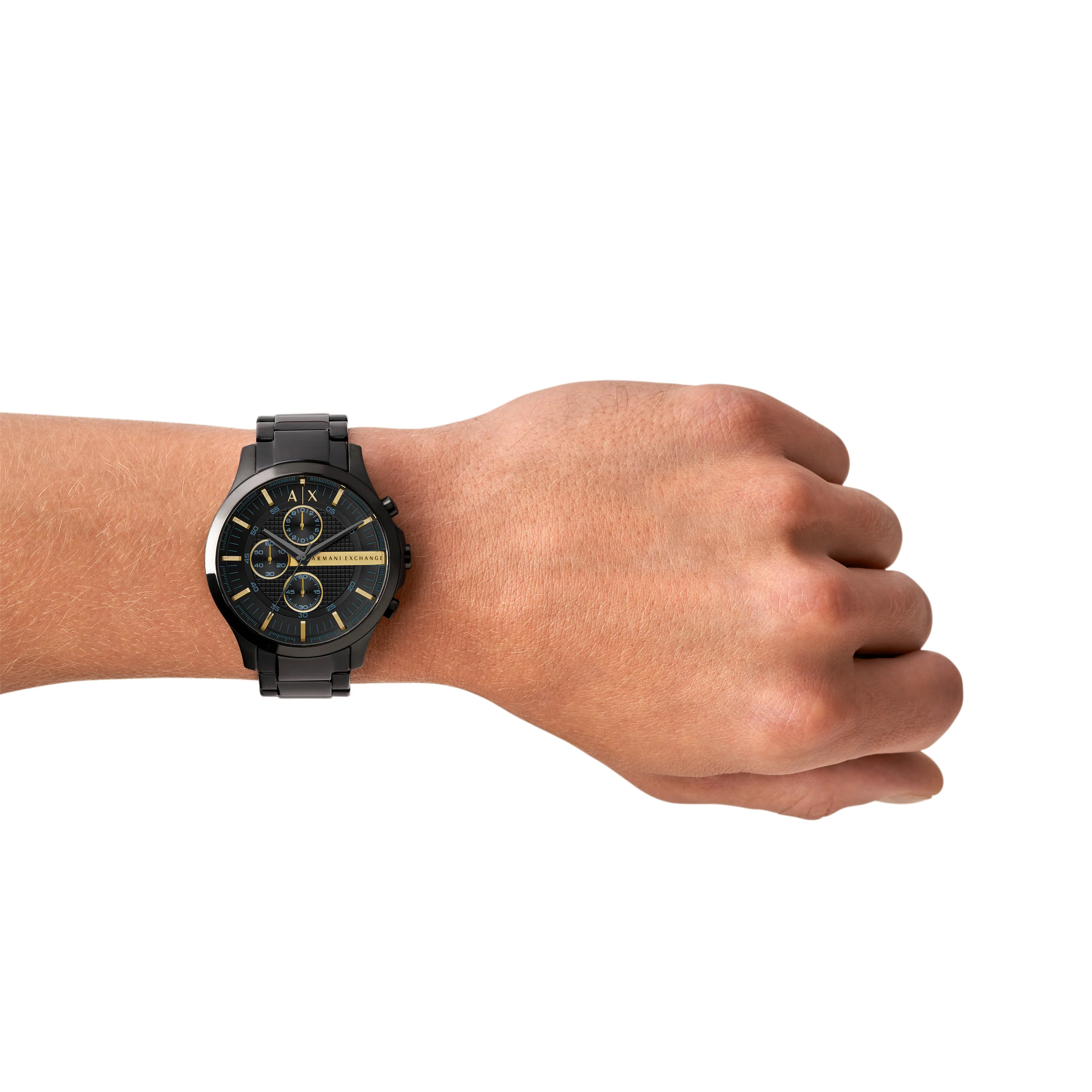 Armani Exchange Chronograph Black Stainless Steel Watch AX2164 - Image 3
