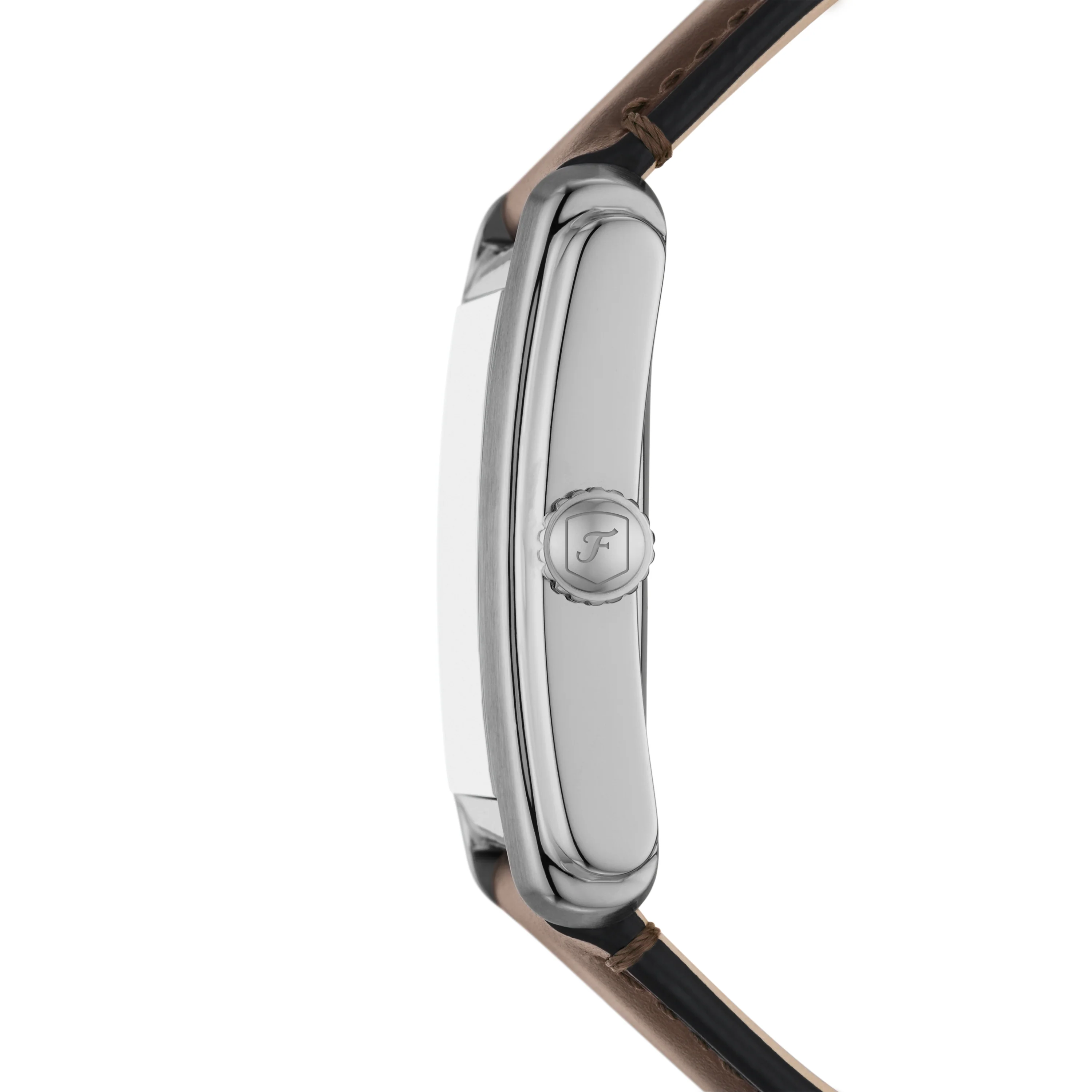 Fossil Carraway Three-Hand Brown Leather Watch FS6012 - Image 2