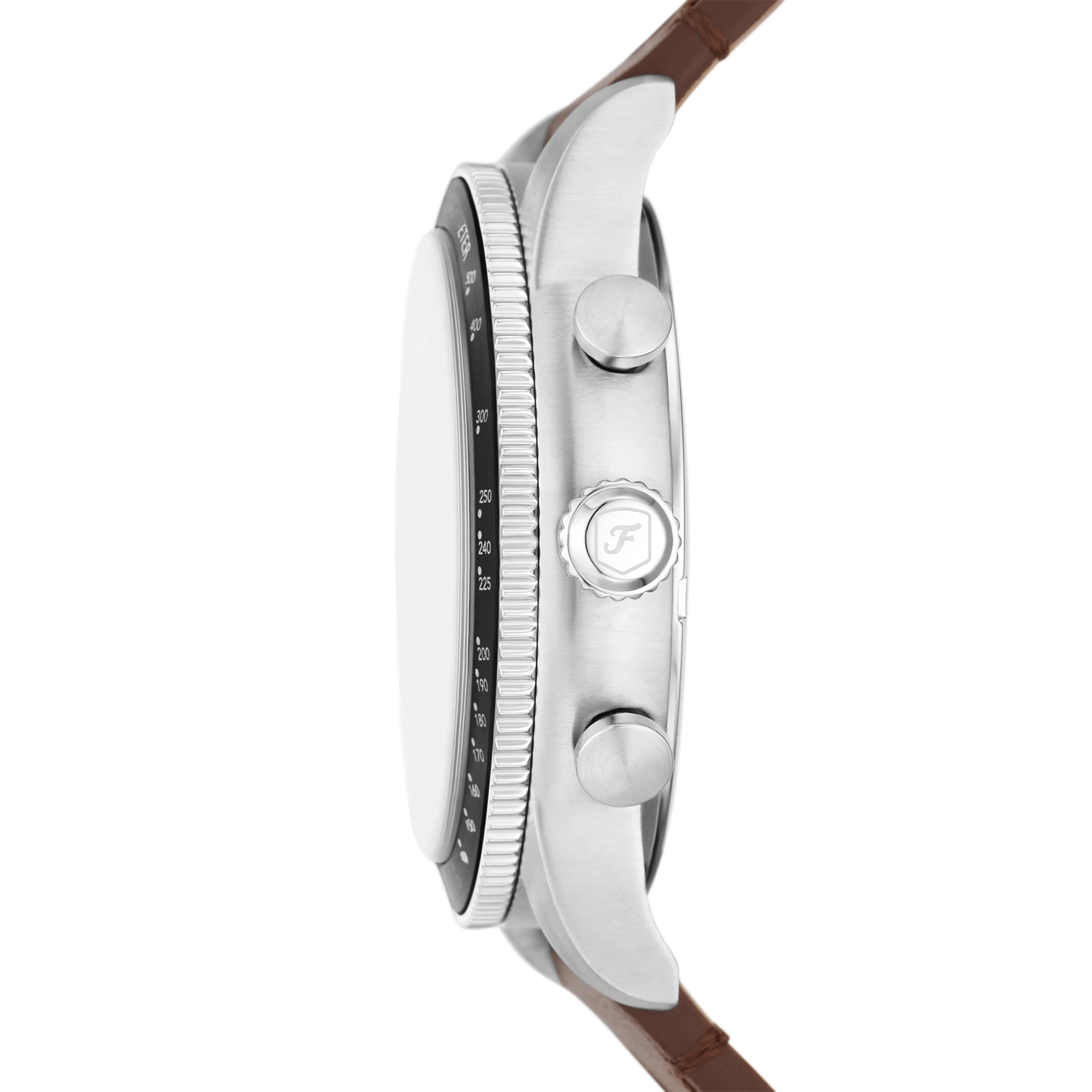 Fossil Sport Tourer Chronograph Brown Leather Watch FS6042 - Image 2