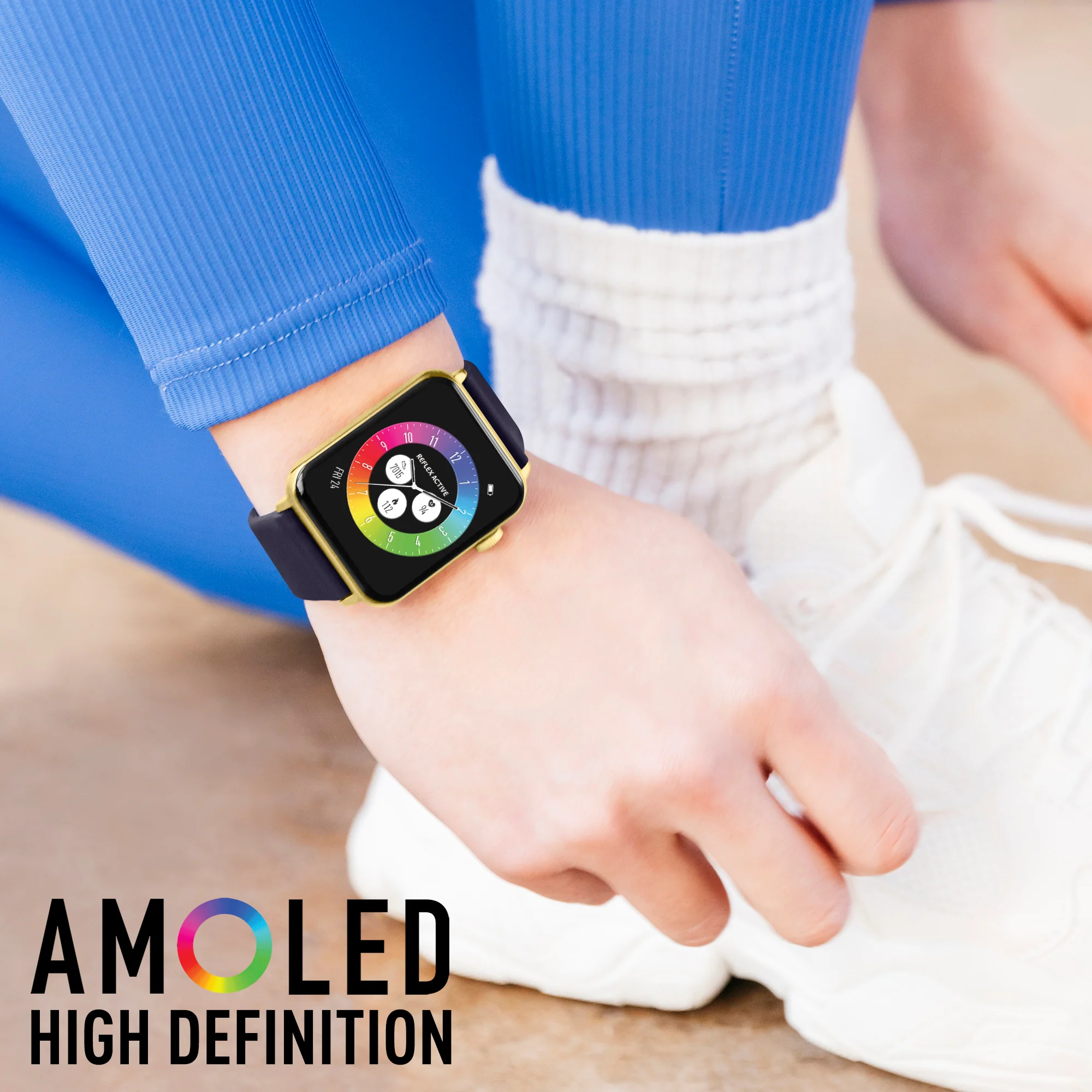 Reflex Active Series 30 Amoled Blue Smart Watch RA30-2190 - Image 2