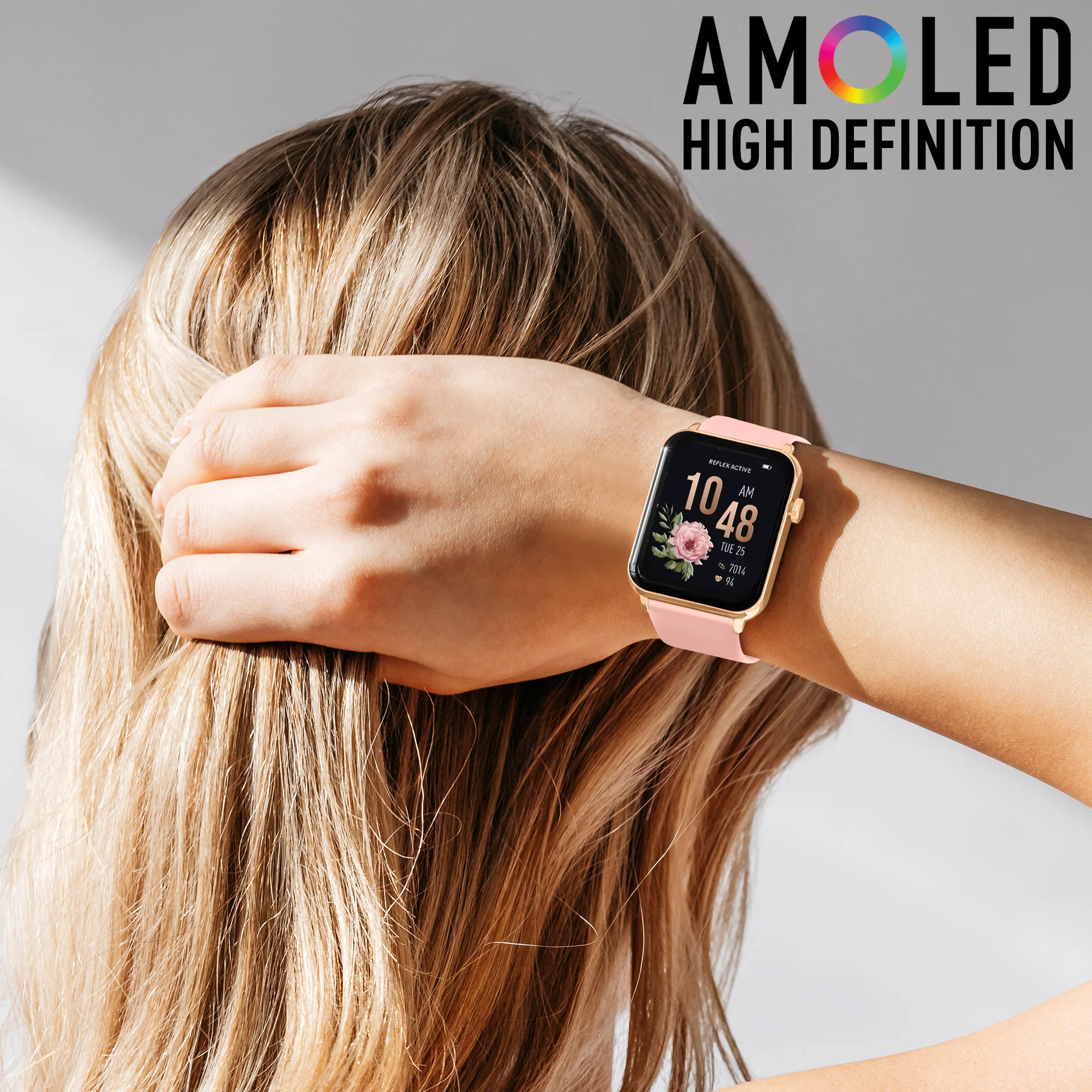 Reflex Active Series 30 Amoled Nude Smart Watch RA30-2188 - Image 2
