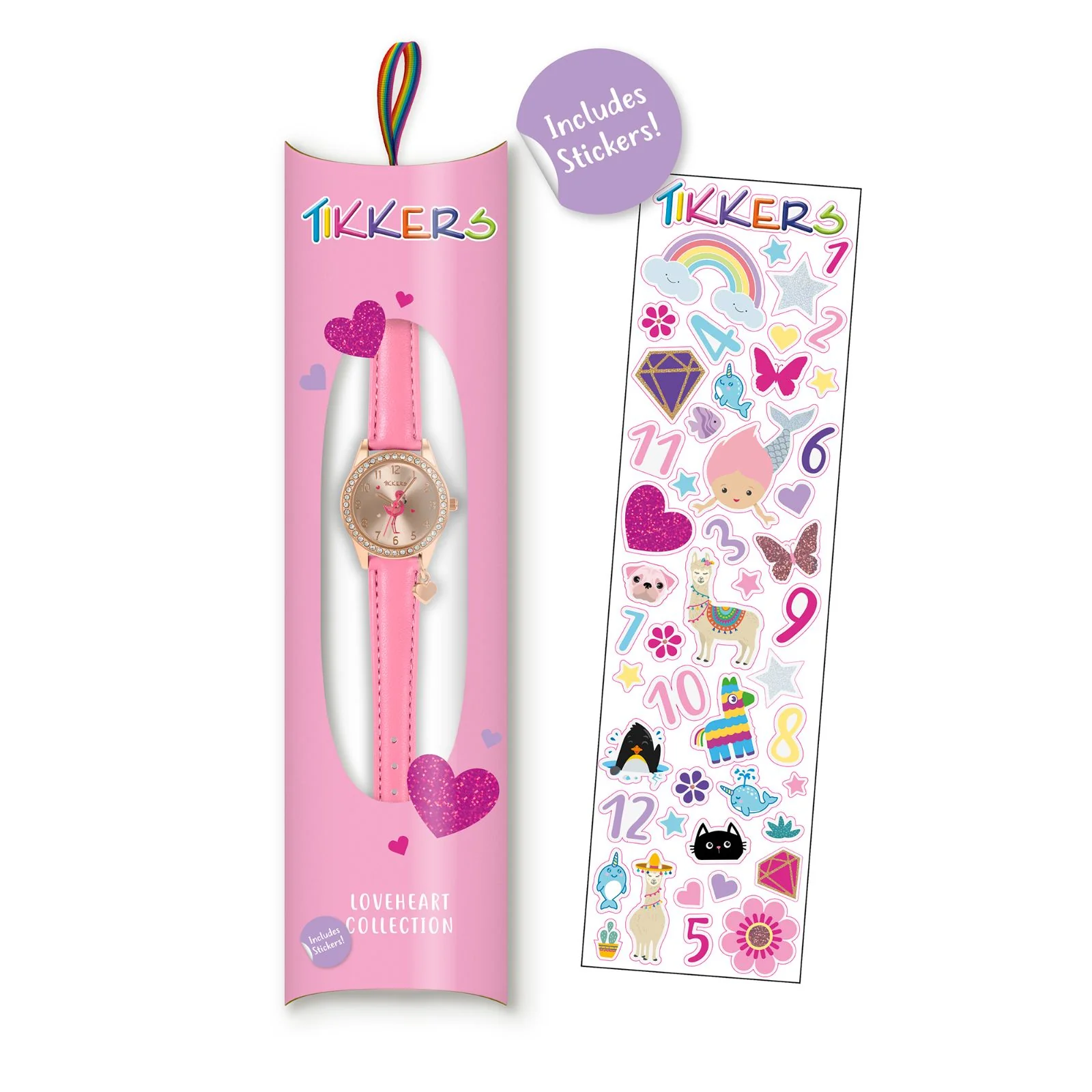 Tikkers Pink Flamingo Watch TK0188 - Image 6