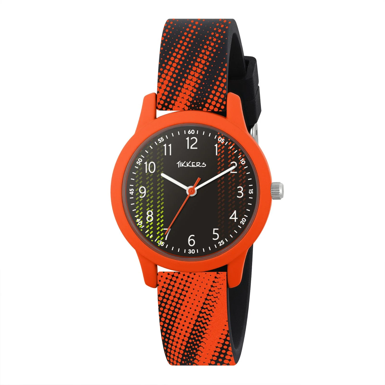 Tikkers Black and Orange Soccer Watch Gift Set ATK1108 - Image 3