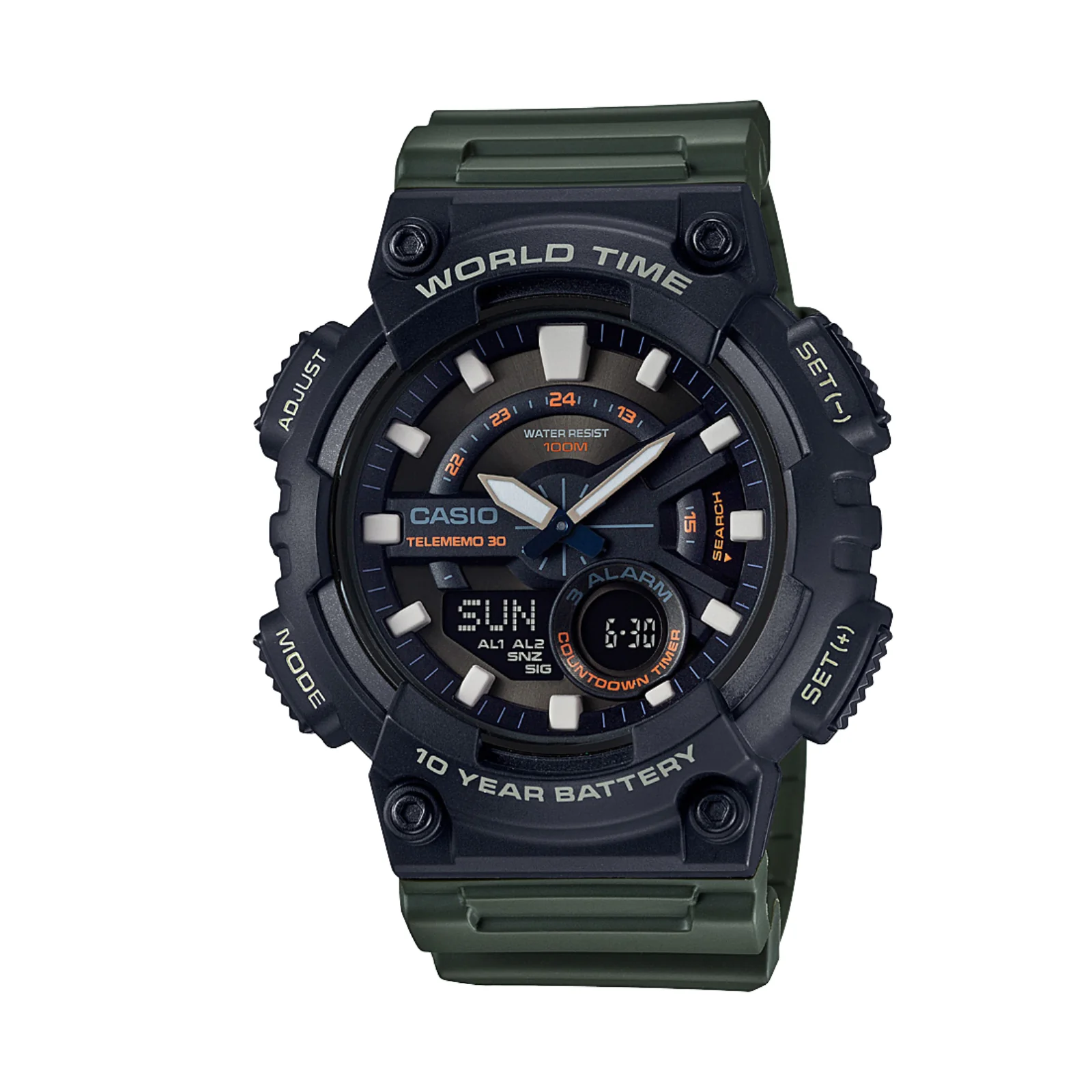 Casio Duo Watch AEQ110W-3A