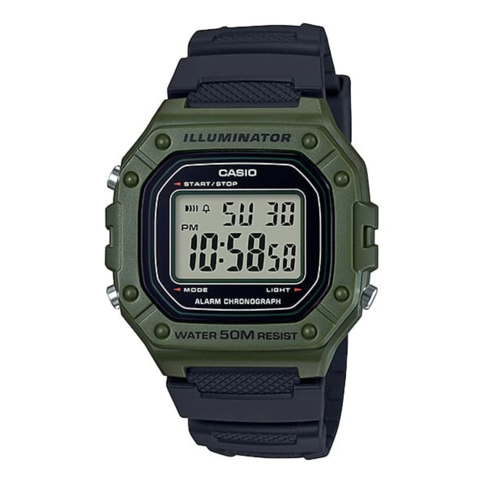 Casio Illuminator Watch W218H-3A