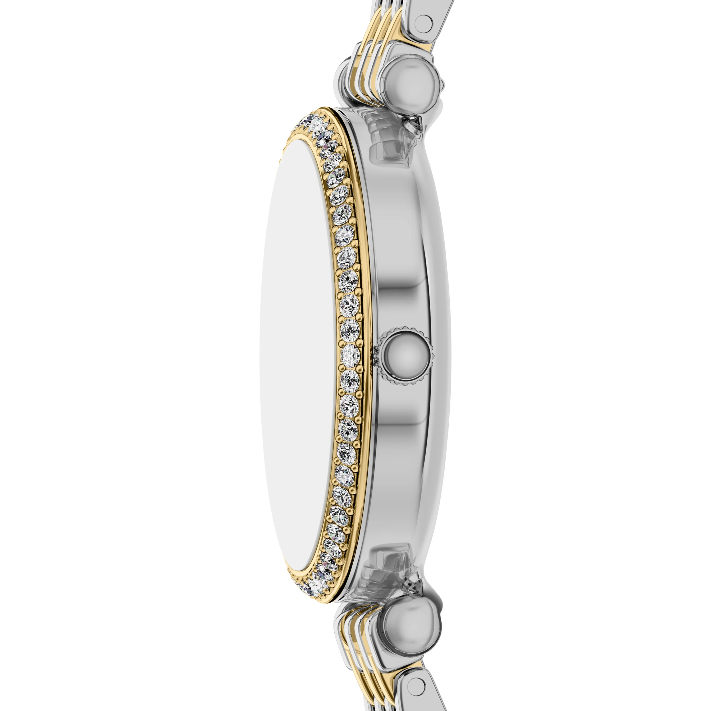 Fossil Carlie Three Hand Two Tone Stainless Steel Watch ES5439 - Image 2