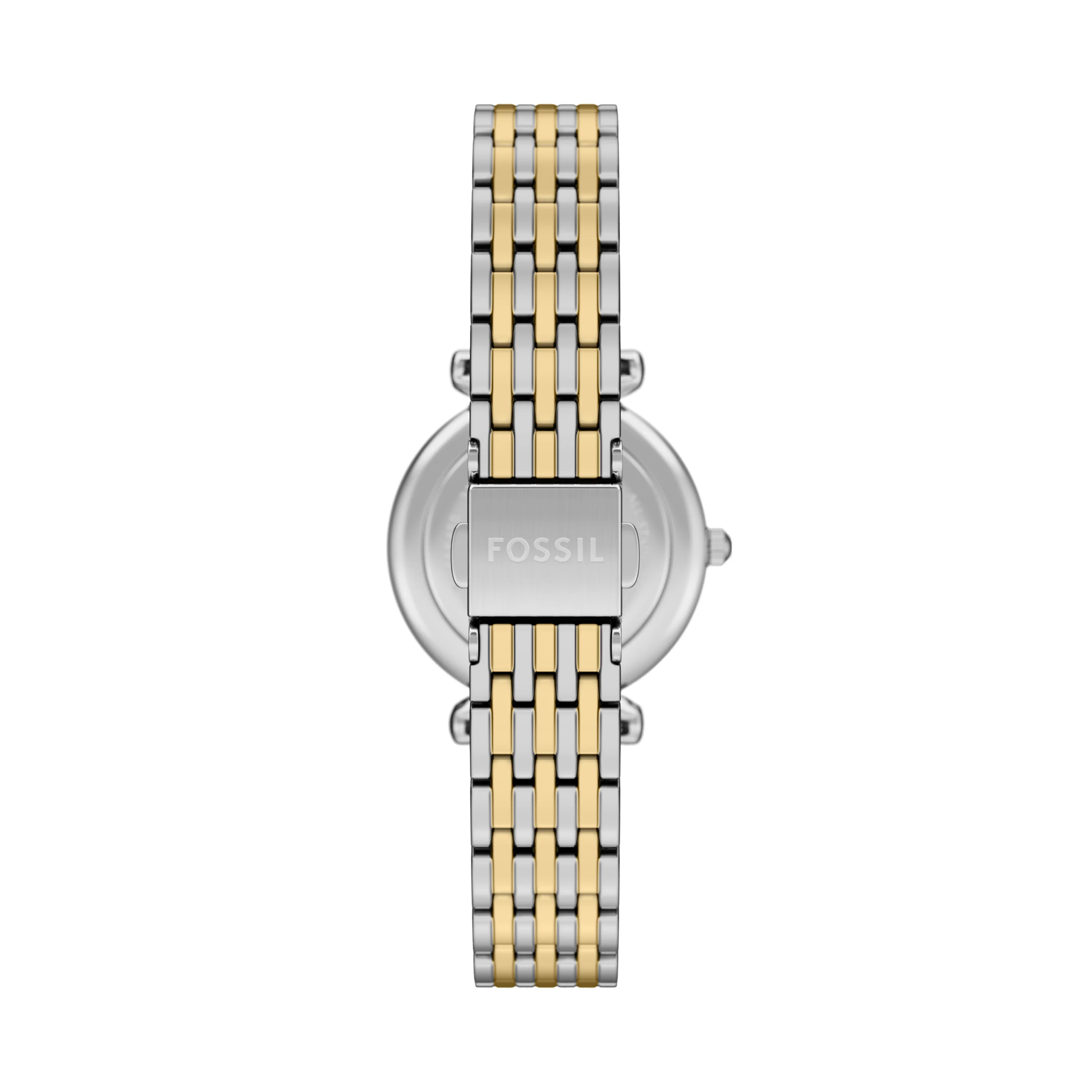 Fossil Carlie Three Hand Two Tone Stainless Steel Watch ES5439 - Image 3