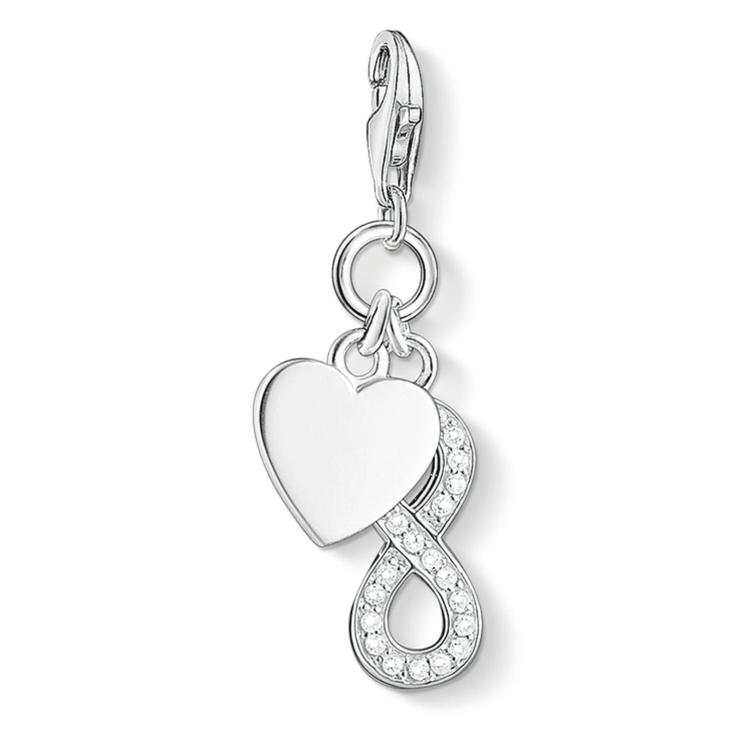 THOMAS SABO Charm Pendant "Heart With Infinity"