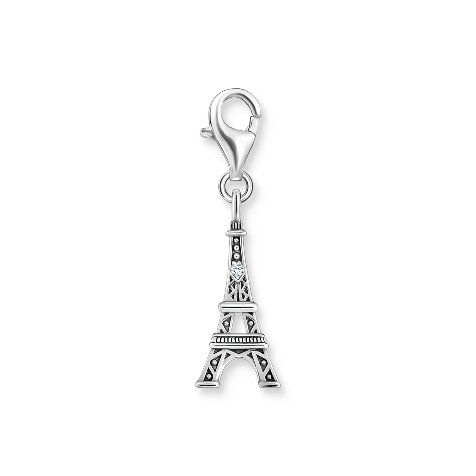 THOMAS SABO Charm Pendant Eiffel Tower Silver - Image 2