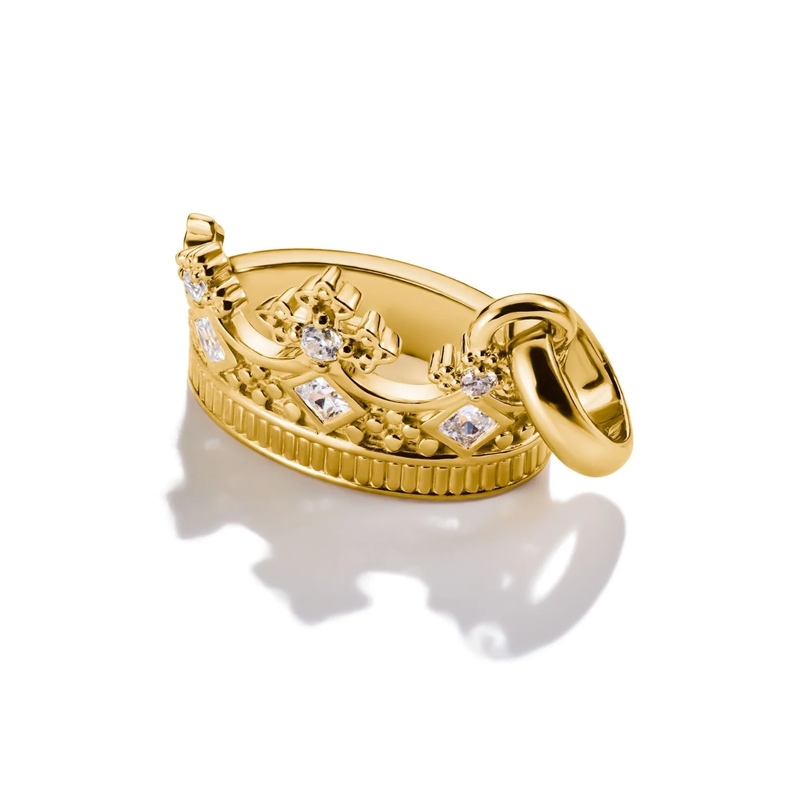 THOMAS SABO Connect Charm Crown Gold - Image 2