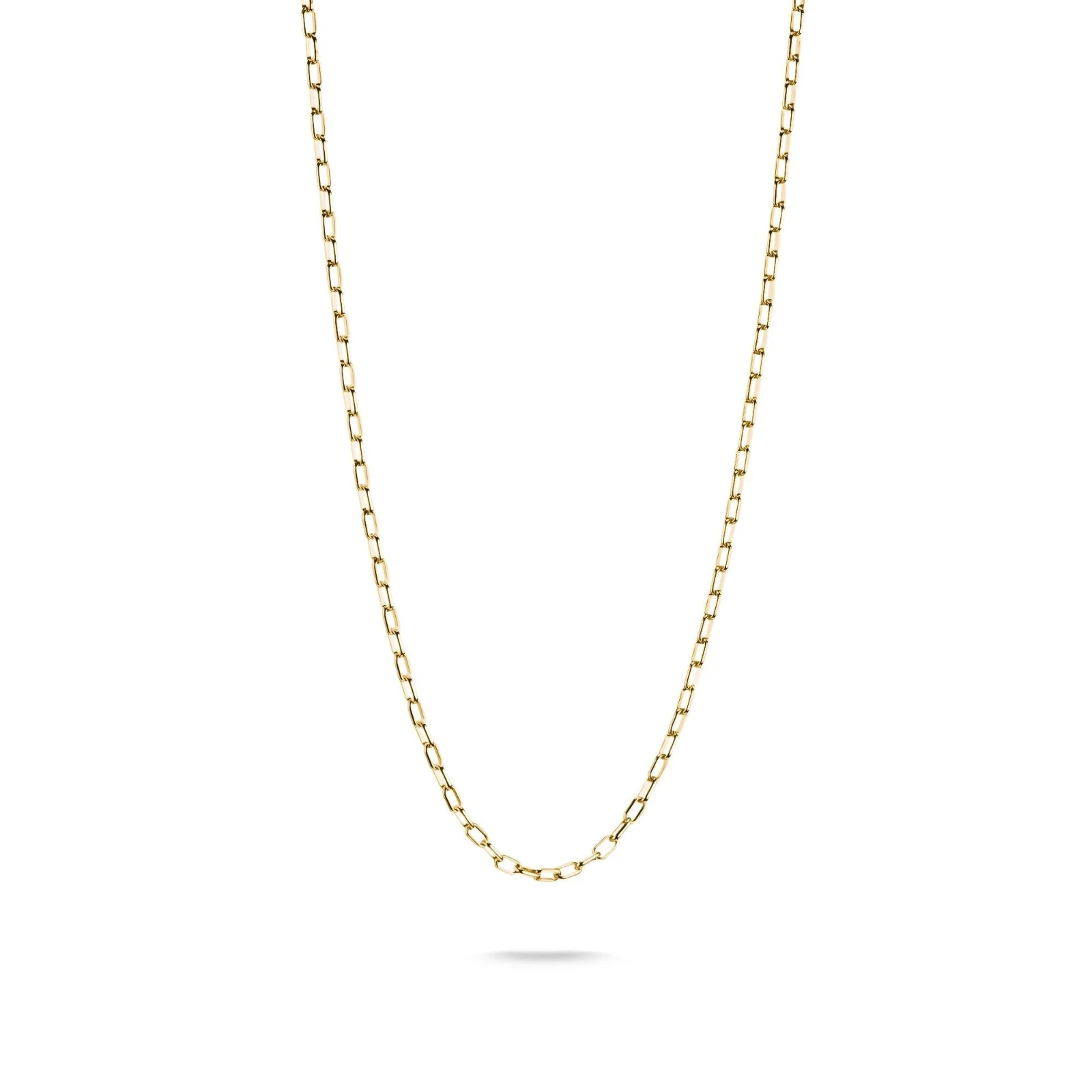 THOMAS SABO Charm Necklace Paperclip Gold