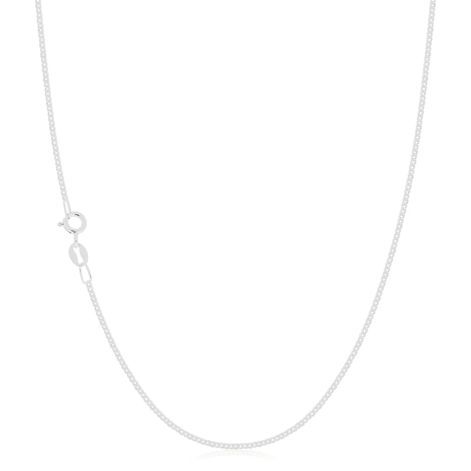 Sterling Silver 40cm Curb Chain