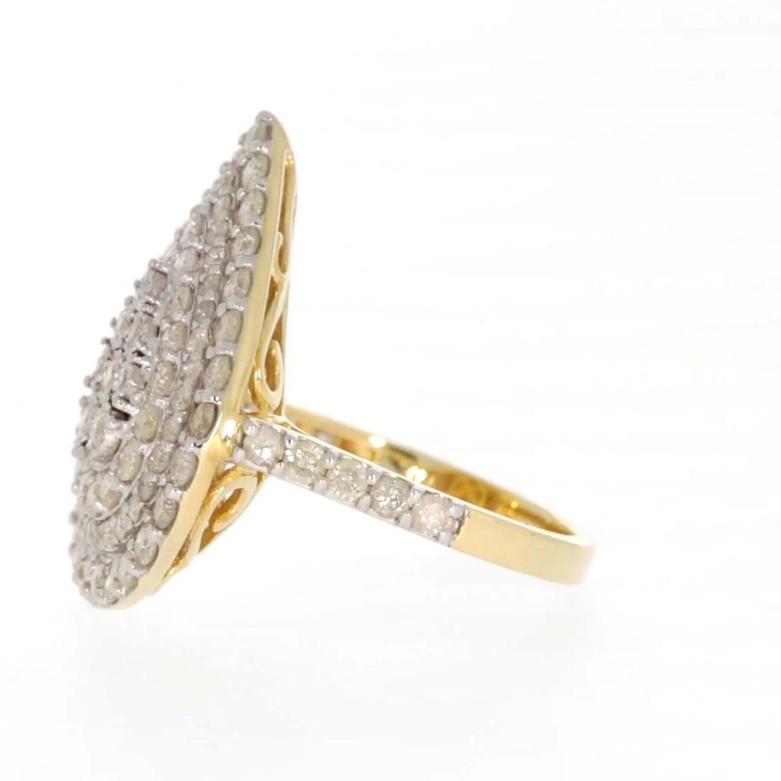 9ct Yellow Gold 2 CARAT tw of Diamonds Ring - Image 17