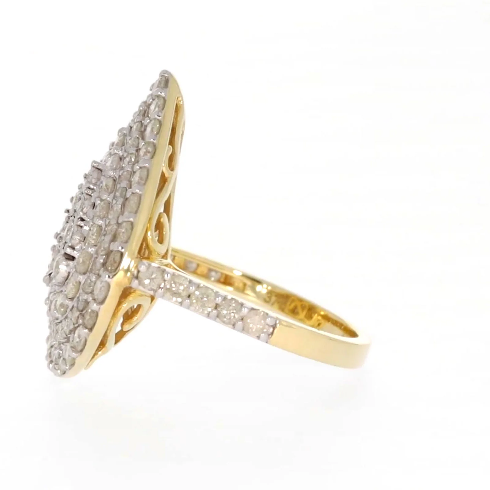 9ct Yellow Gold 2 CARAT tw of Diamonds Ring - Image 18