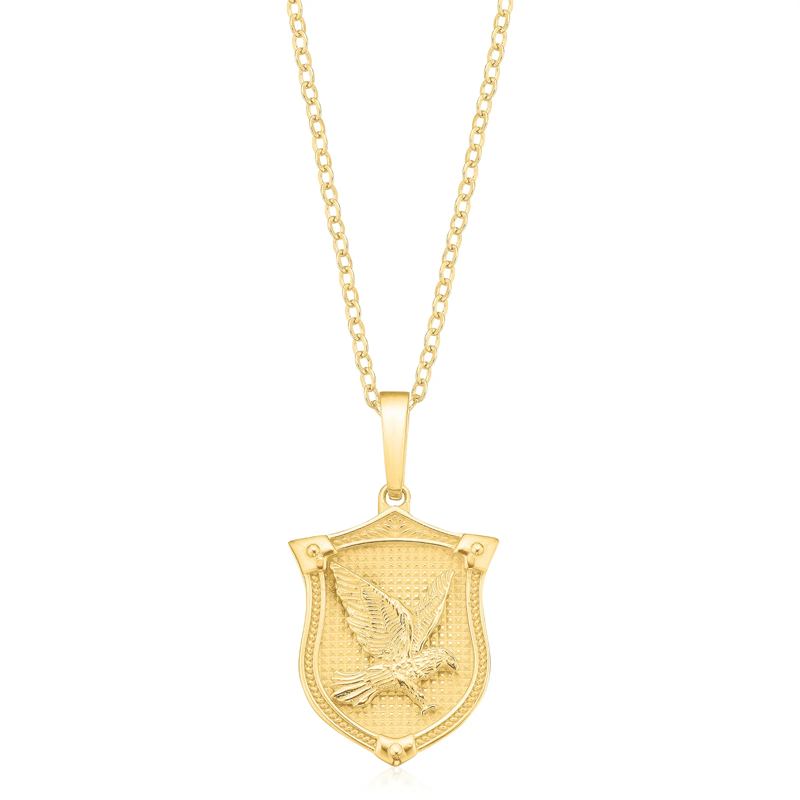 9ct Yellow Gold Eagle Pendant