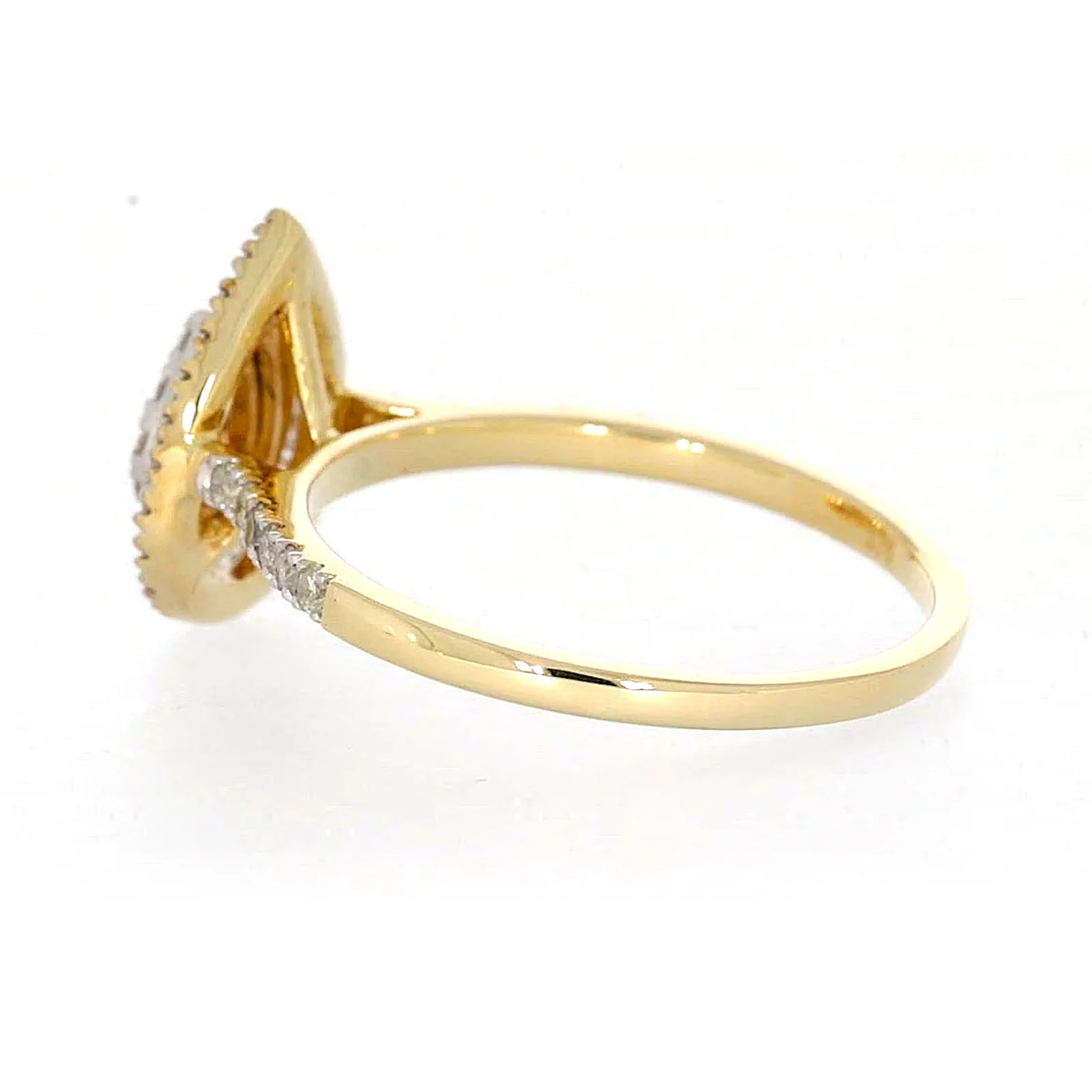 9ct Yellow Gold Round Brilliant Cut 1/2 CARAT tw of Diamonds Ring - Image 25