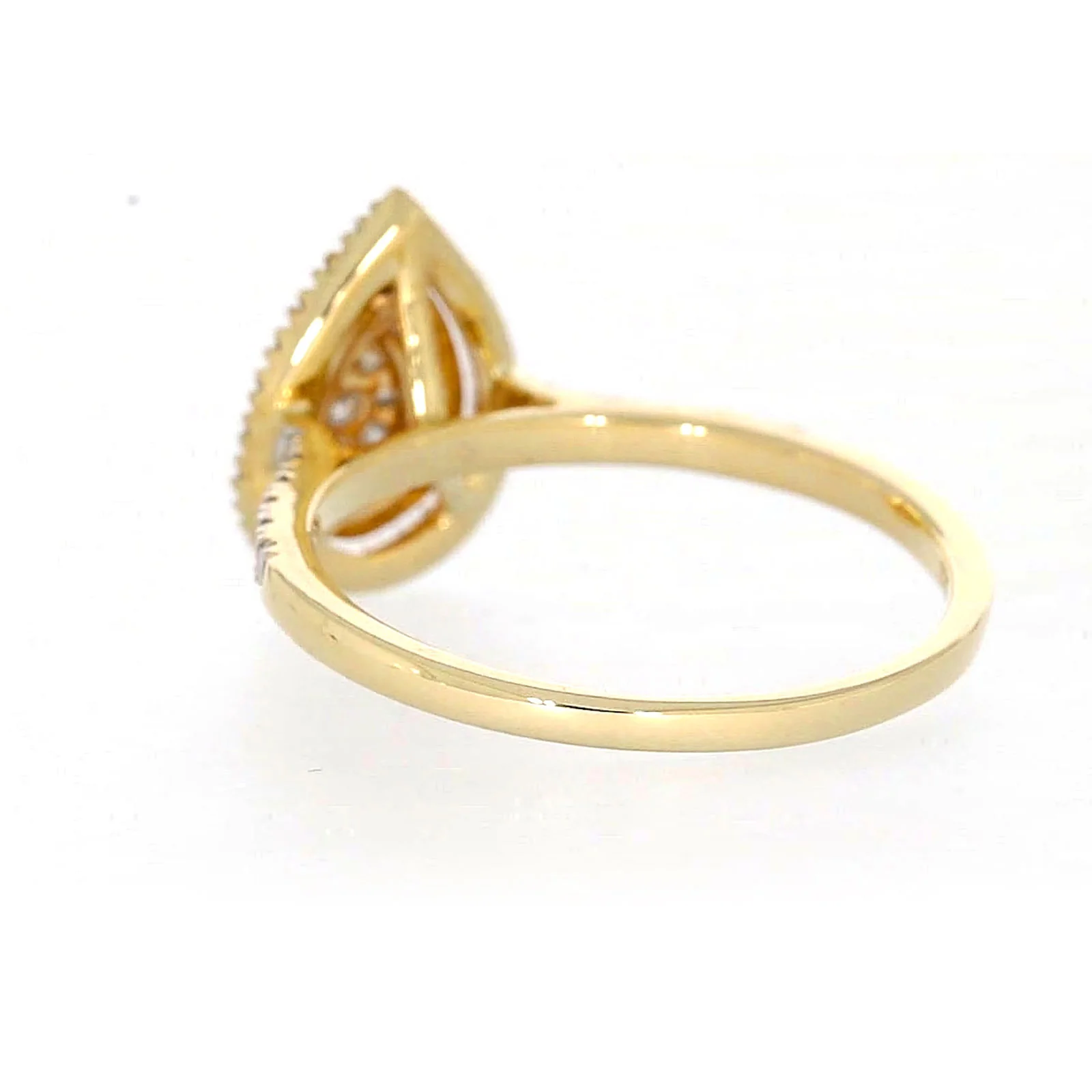 9ct Yellow Gold Round Brilliant Cut 1/2 CARAT tw of Diamonds Ring - Image 30