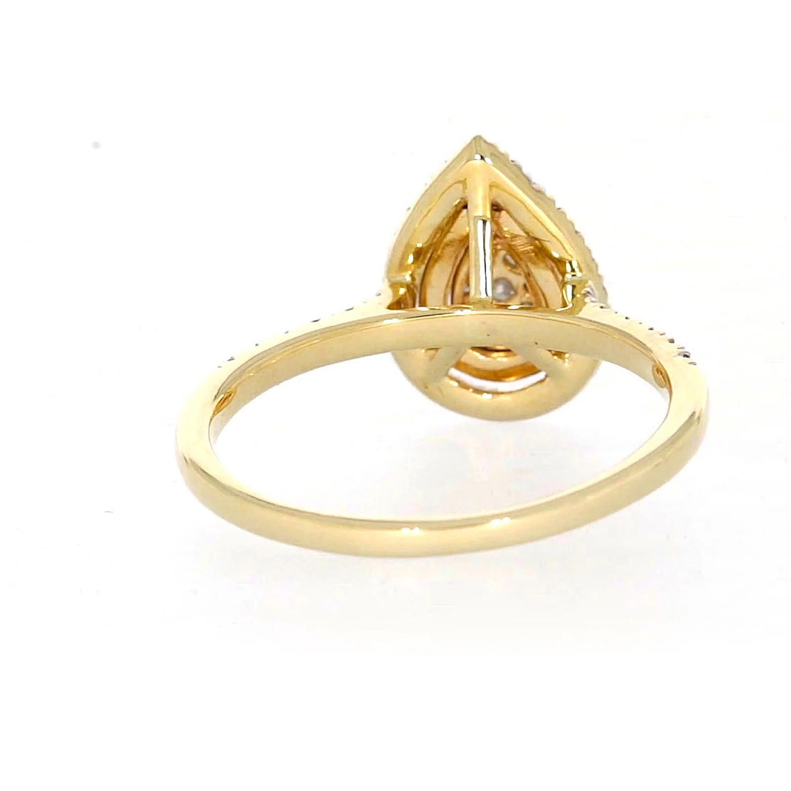 9ct Yellow Gold Round Brilliant Cut 1/2 CARAT tw of Diamonds Ring - Image 39