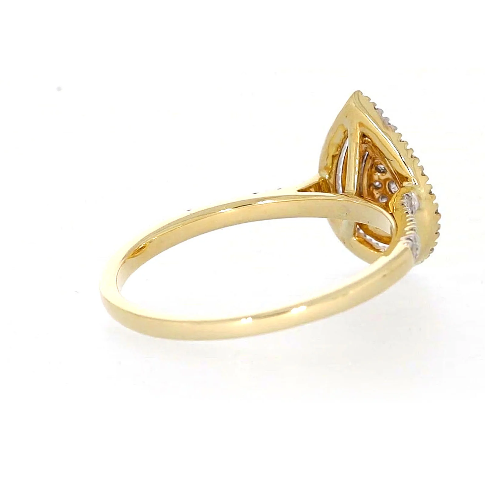 9ct Yellow Gold Round Brilliant Cut 1/2 CARAT tw of Diamonds Ring - Image 45