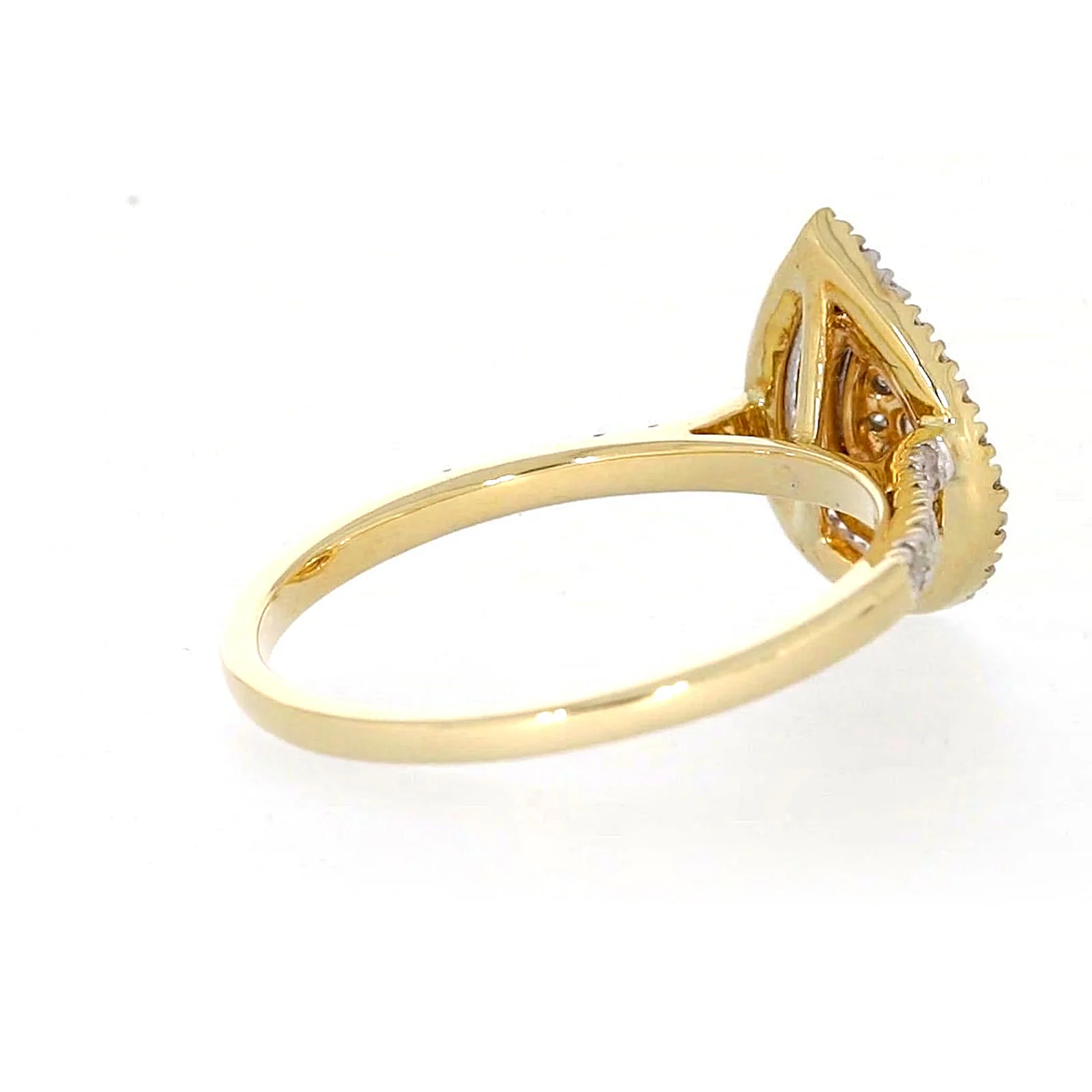 9ct Yellow Gold Round Brilliant Cut 1/2 CARAT tw of Diamonds Ring - Image 46