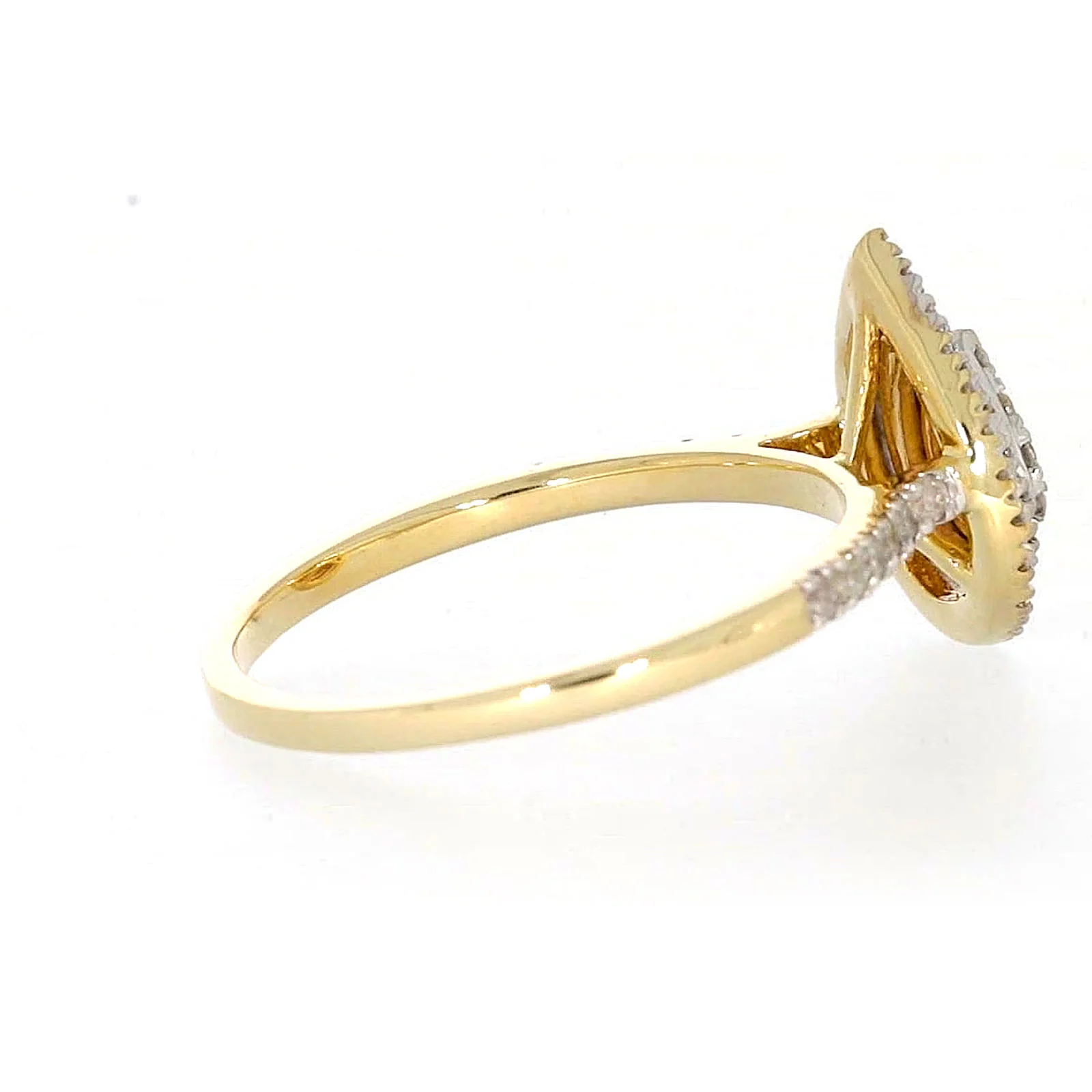 9ct Yellow Gold Round Brilliant Cut 1/2 CARAT tw of Diamonds Ring - Image 50