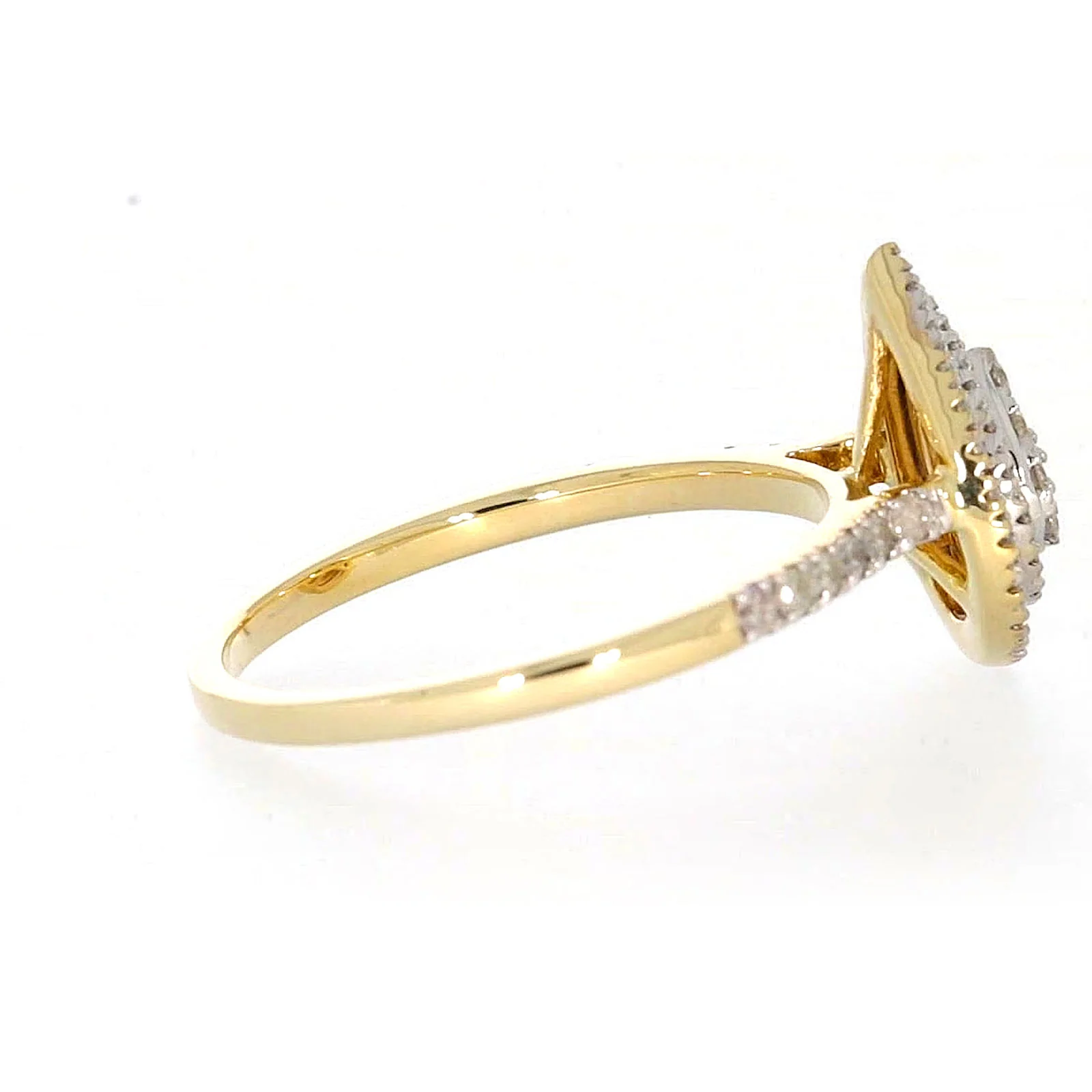 9ct Yellow Gold Round Brilliant Cut 1/2 CARAT tw of Diamonds Ring - Image 52