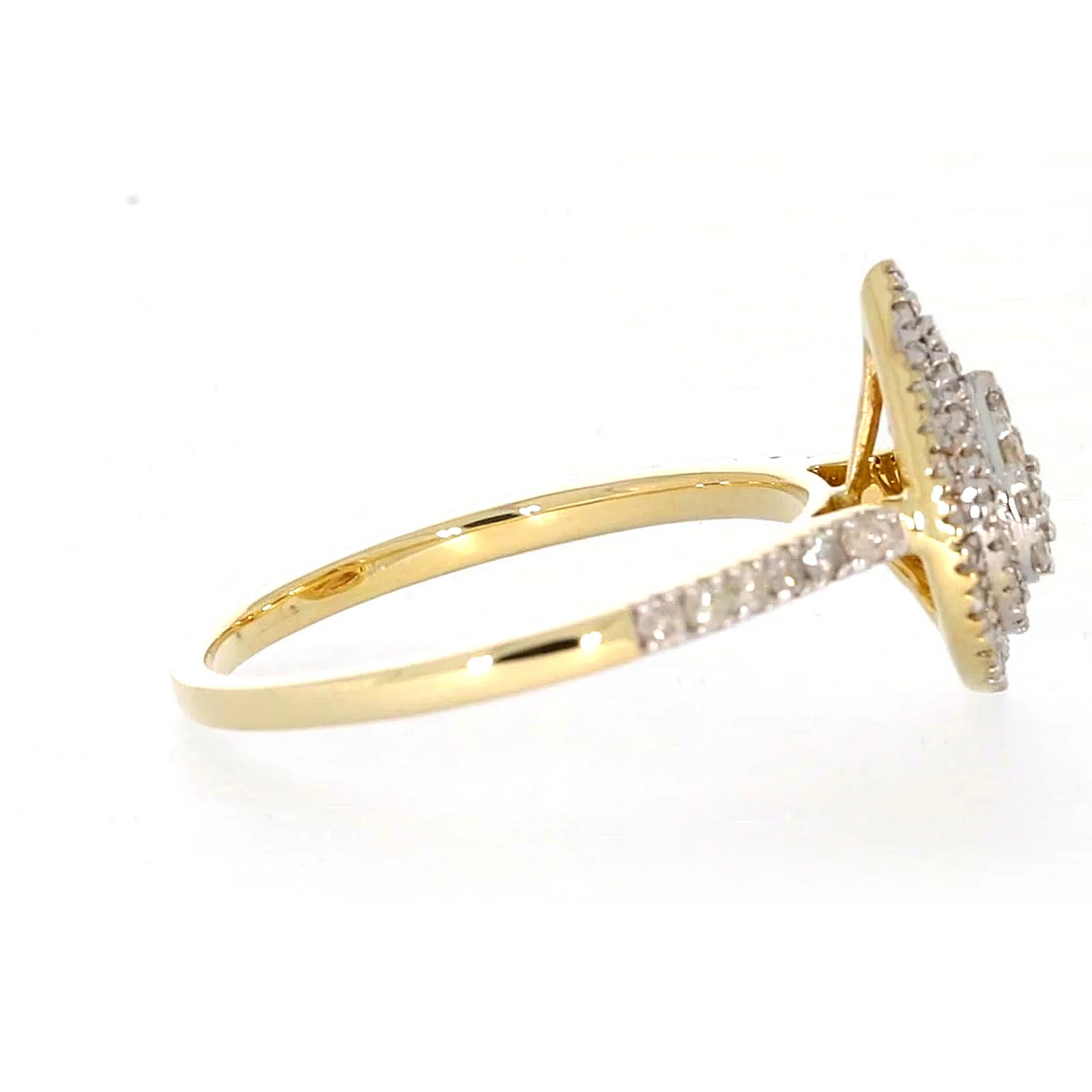9ct Yellow Gold Round Brilliant Cut 1/2 CARAT tw of Diamonds Ring - Image 55