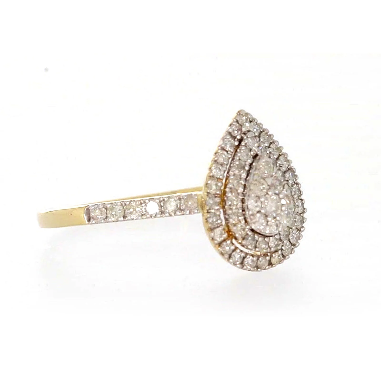 9ct Yellow Gold Round Brilliant Cut 1/2 CARAT tw of Diamonds Ring - Image 66