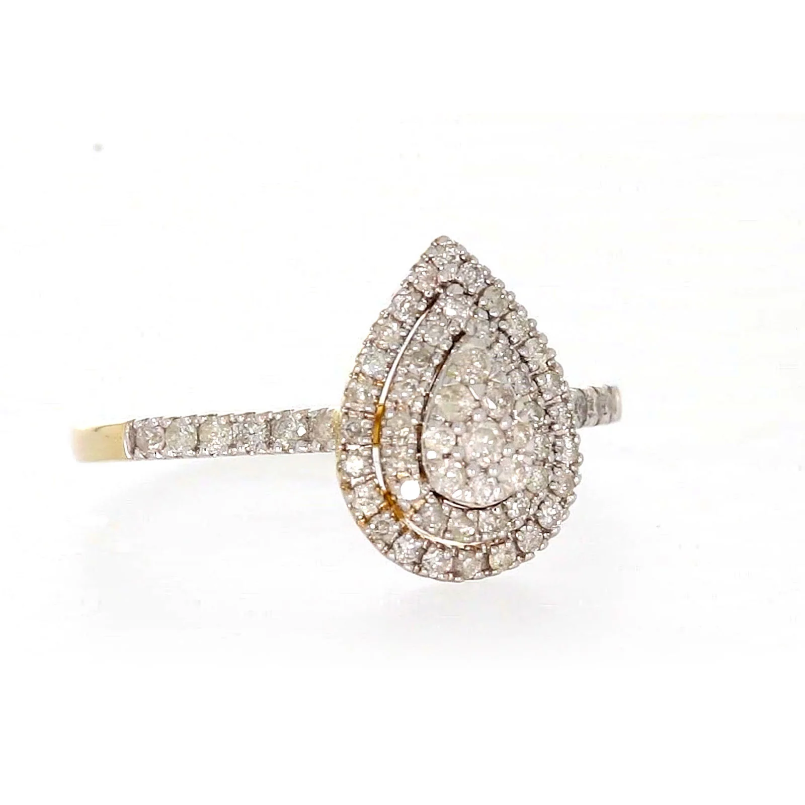 9ct Yellow Gold Round Brilliant Cut 1/2 CARAT tw of Diamonds Ring - Image 69