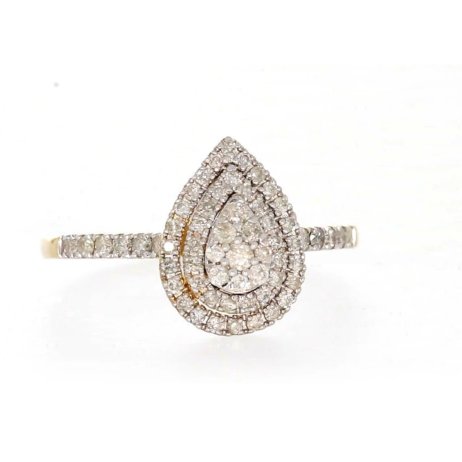 9ct Yellow Gold Round Brilliant Cut 1/2 CARAT tw of Diamonds Ring - Image 71