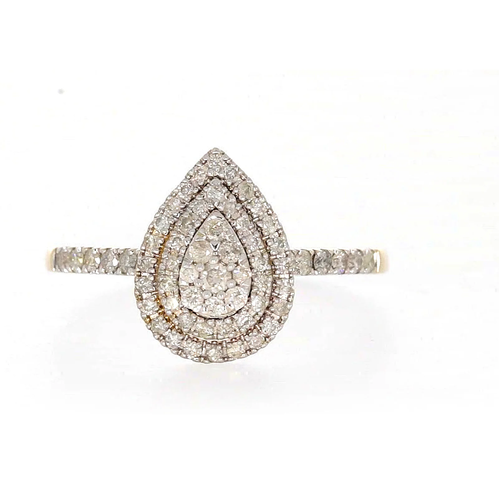 9ct Yellow Gold Round Brilliant Cut 1/2 CARAT tw of Diamonds Ring - Image 73