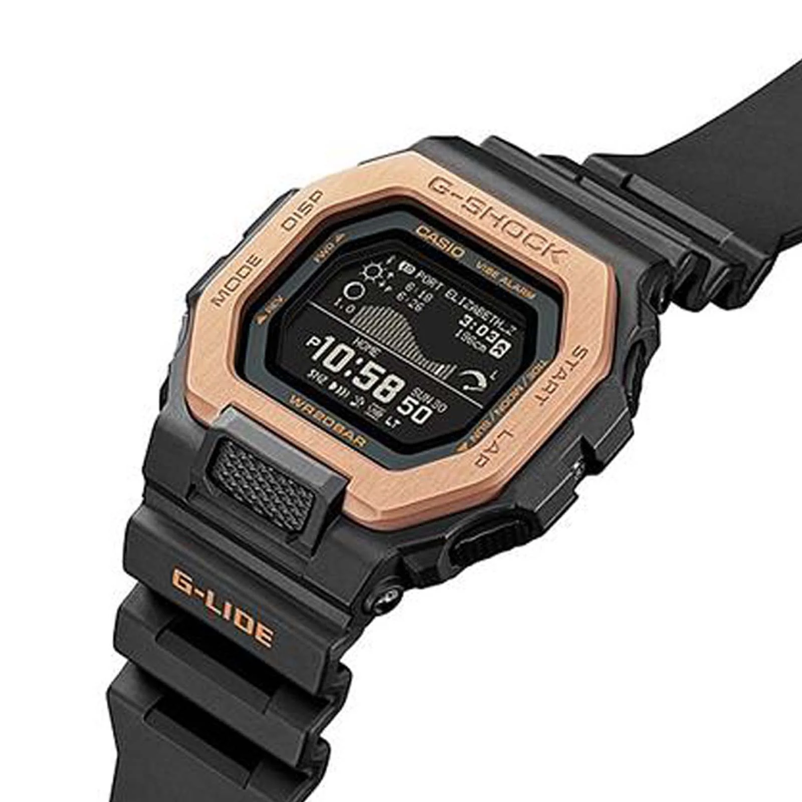 Casio G-Shock Black Resin Bluetooth Watch GBX100NS-4D - Image 2